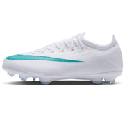 Nike Junior Vapor 17 Pro Firm Ground Soccer Cleats - White Pack (HO26) (Side 1)