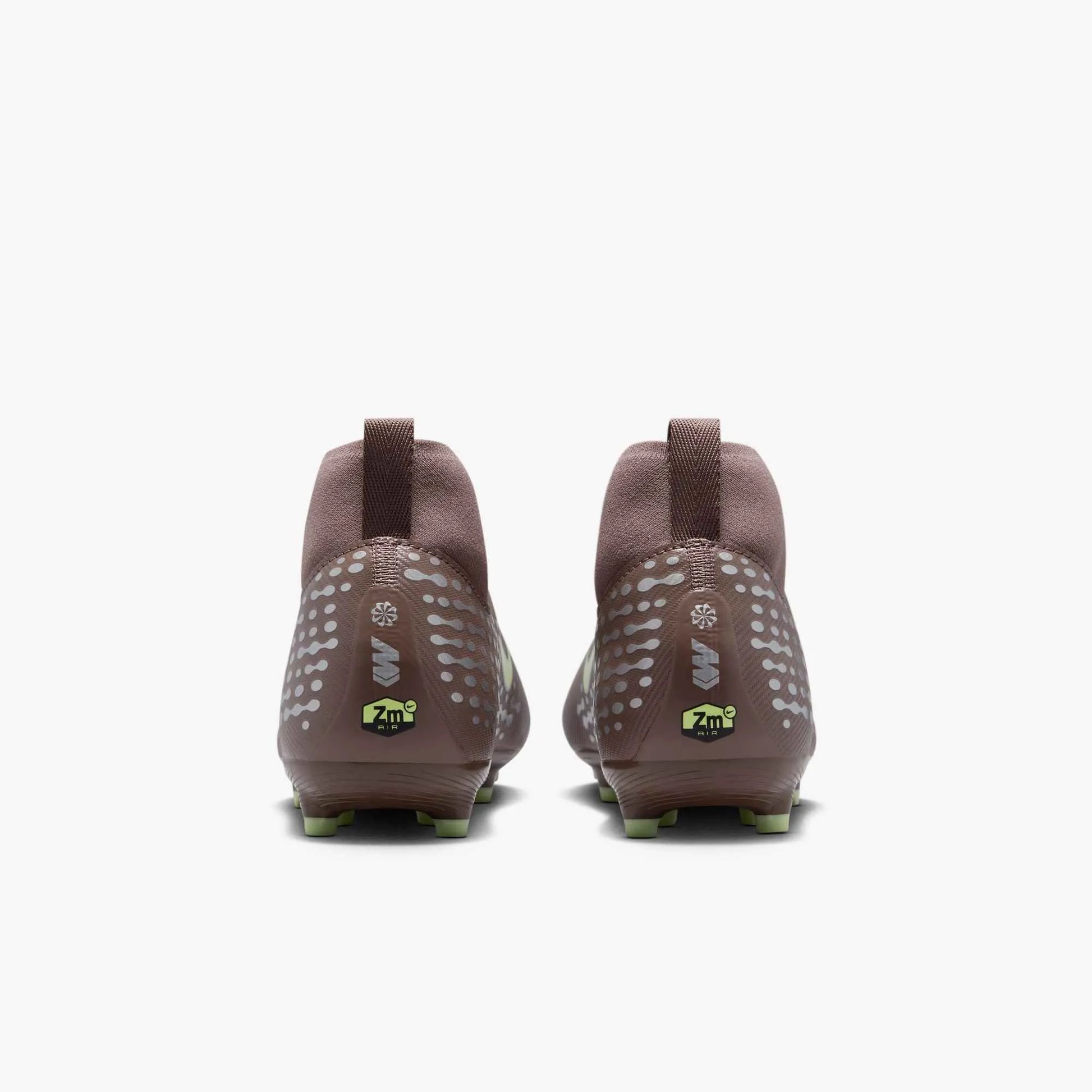 Nike Junior Zoom Superfly 10 Academy KM Firm/Multi Ground Soccer Cleats - Mbappe PE (SP26) (Pair - Back)