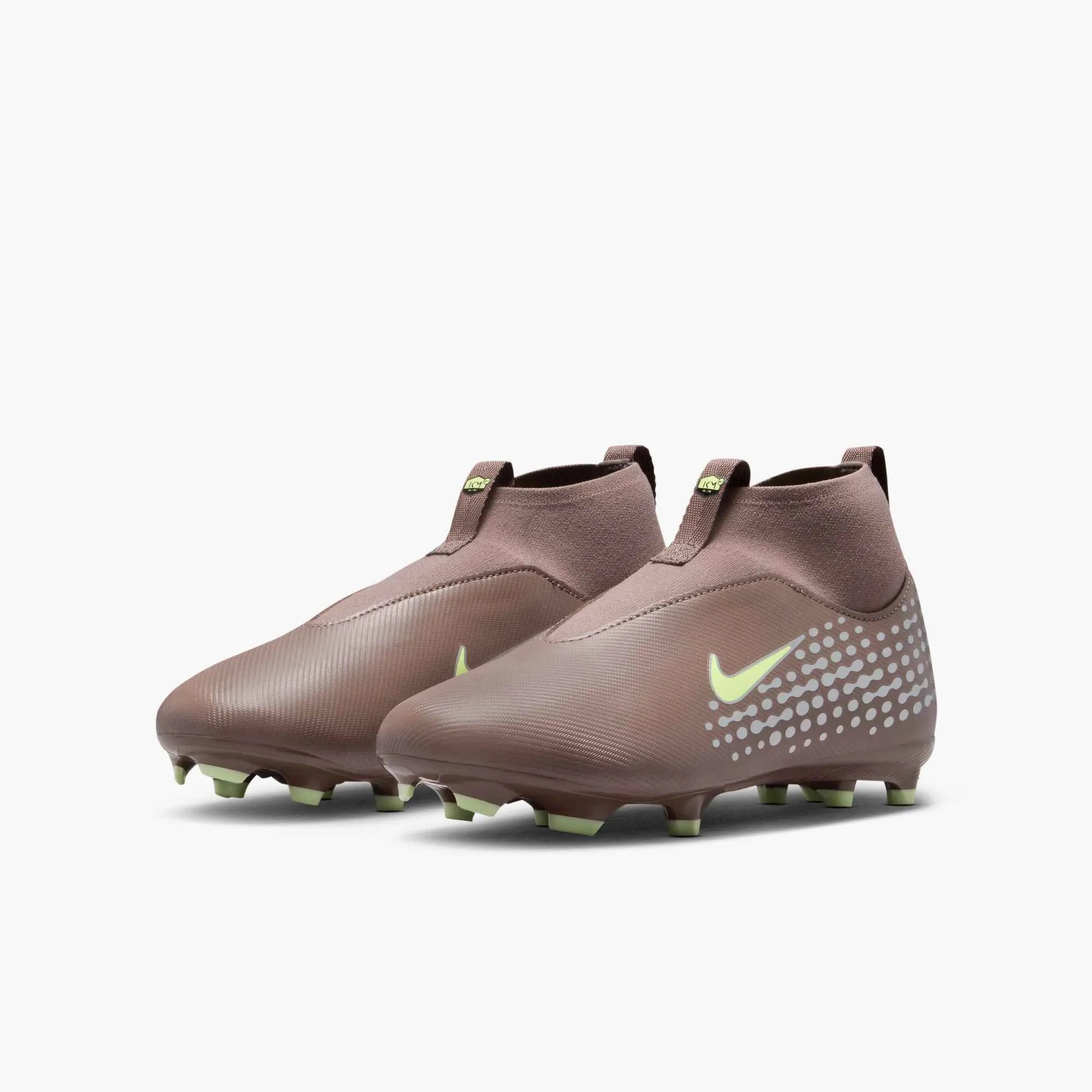 Nike Junior Zoom Superfly 10 Academy KM Firm/Multi Ground Soccer Cleats - Mbappe PE (SP26) (Pair - Lateral)