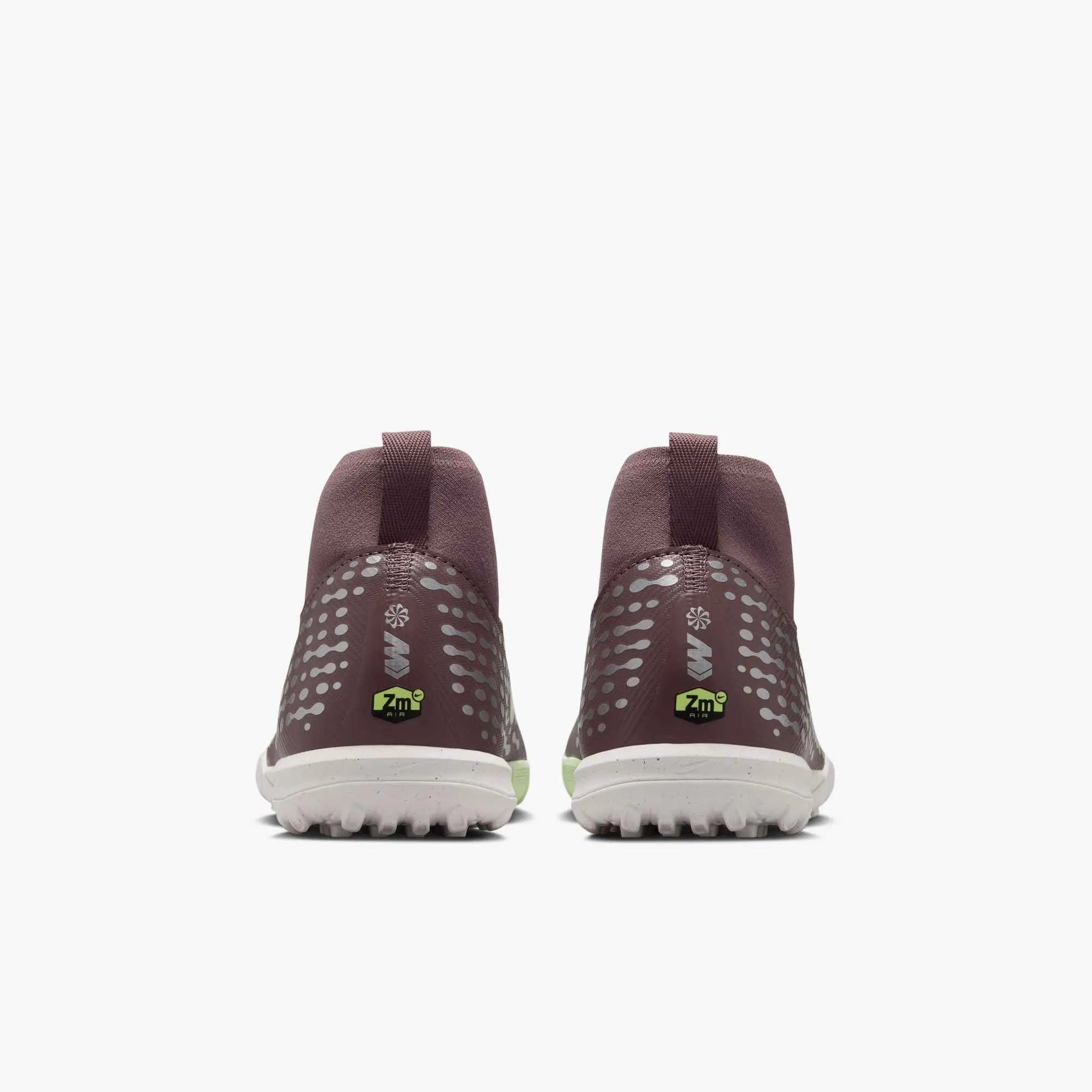 Nike Junior Zoom Superfly 10 Academy KM Turf Soccer Shoes - Mbappe PE (SP26) (Pair - Back)