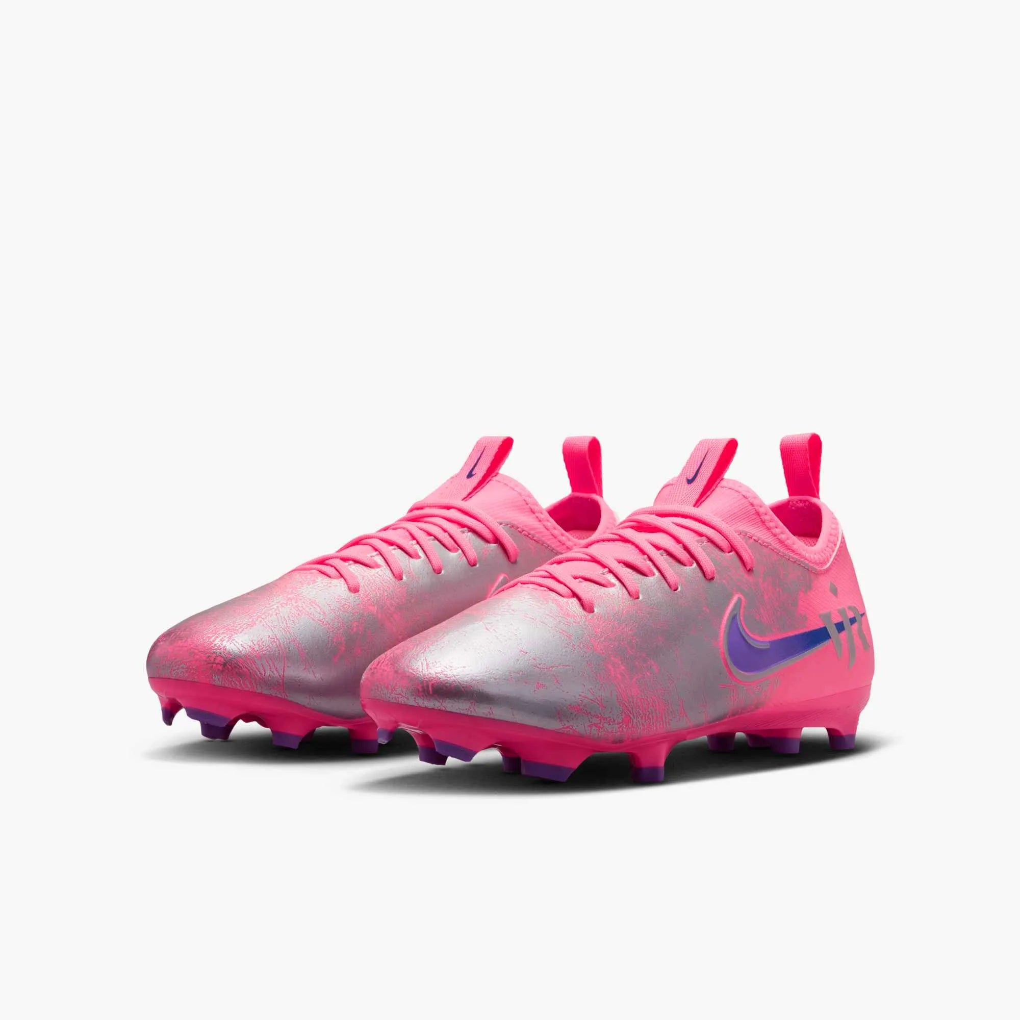Nike Junior Zoom Vapor 16 Academy Firm_Multi Ground Soccer Cleats - Vini Jr. Player Edition (SP26) (Pair - Lateral)