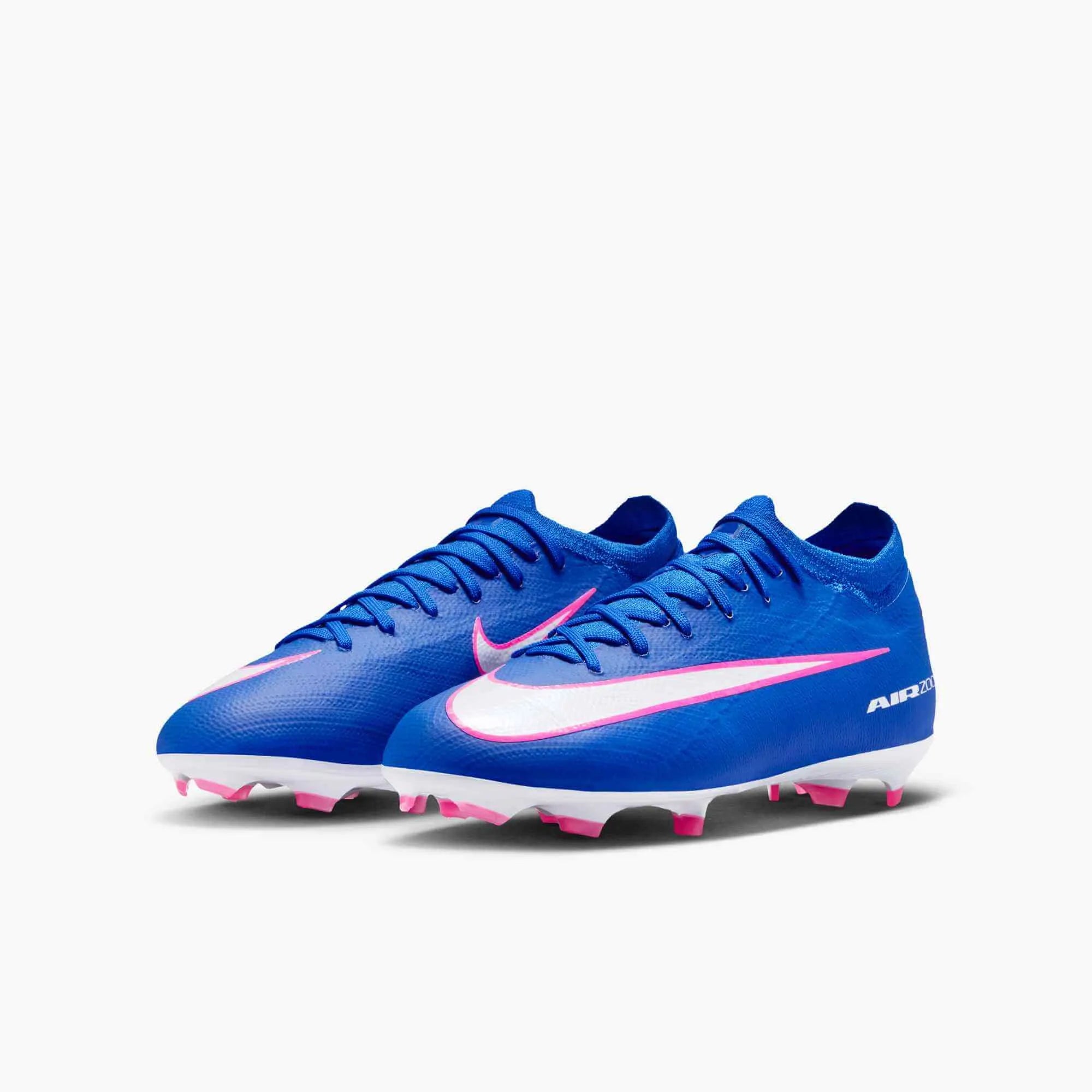 Nike Junior Zoom Vapor 16 Pro Firm Ground Soccer Cleats - Attack Pack (SP26) (Pair - Lateral)