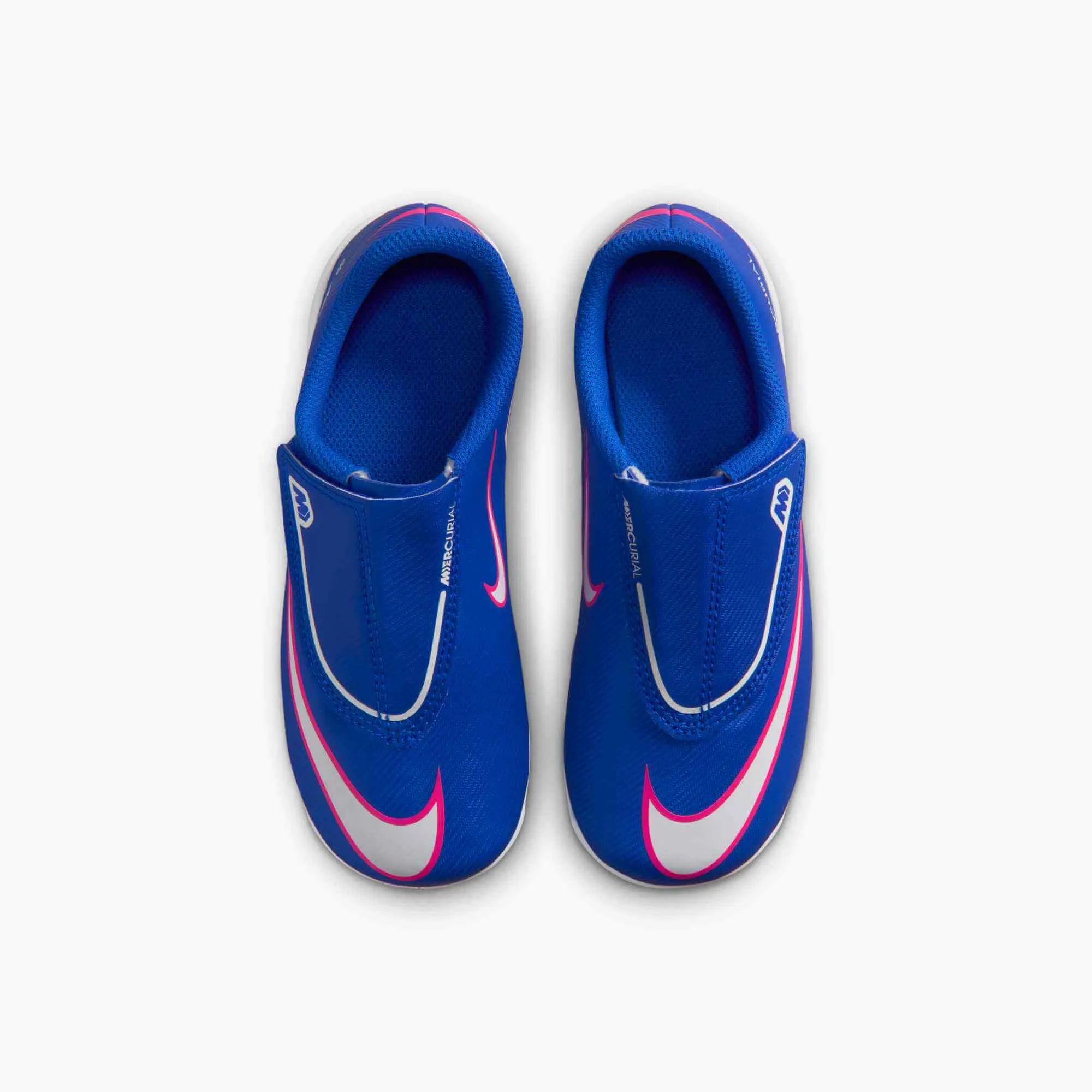 Nike Kids Vapor 16 Club PS Velcro Multi-Ground Soccer Cleats - Attack Pack (SP26) (Pair - Top)