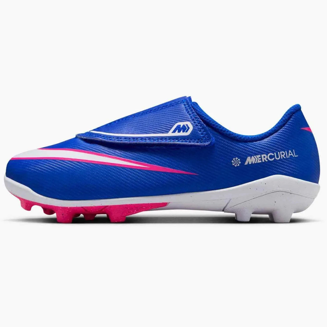 Nike Kids Vapor 16 Club PS Velcro Multi-Ground Soccer Cleats - Attack Pack (SP26) (Side 1)