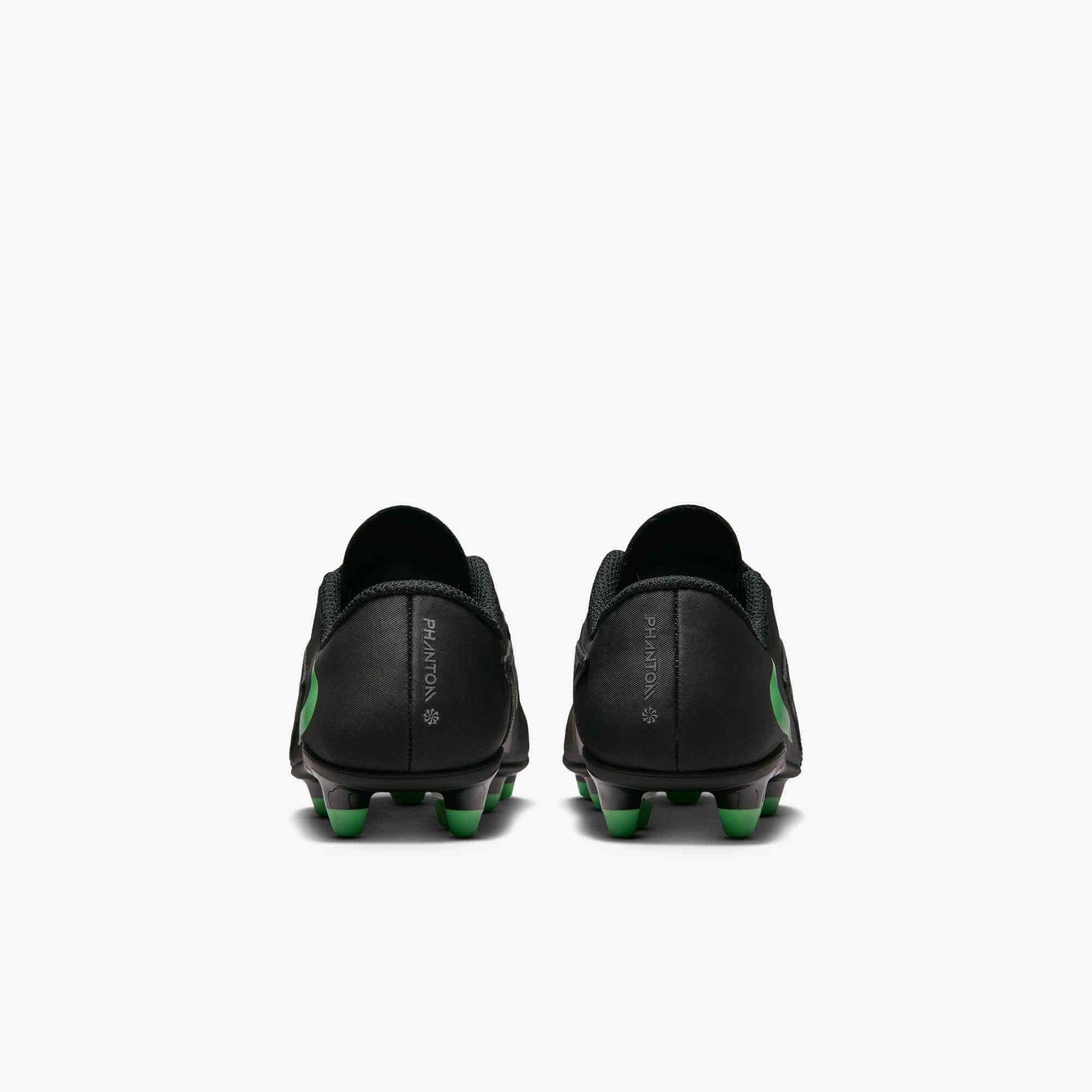 Nike Kids' Phantom 6 Low Club Firm/Multi Ground Soccer Cleats - Shadow Pack (FA26) (Pair - Back)