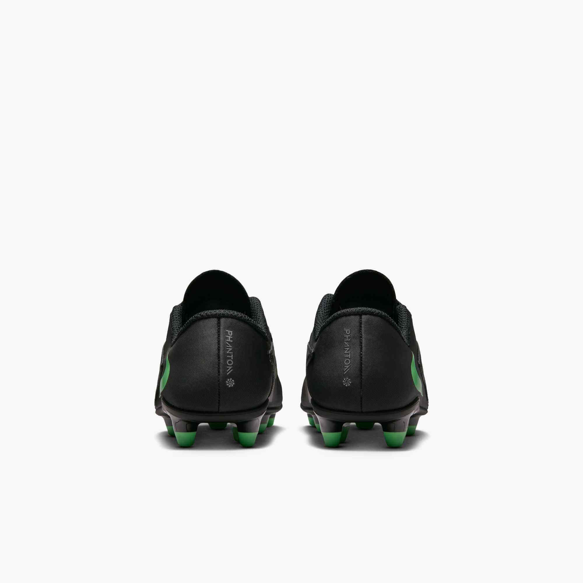 Nike Kids' Phantom 6 Low Club Firm/Multi Ground Soccer Cleats - Shadow Pack (FA26) (Pair - Back)