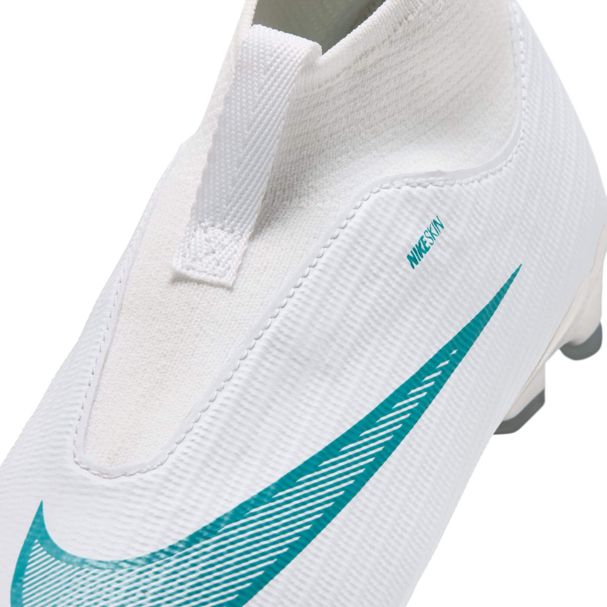 Nike Kids' Superfly 11 Academy Firm-Multi Ground Soccer Cleats - White Pack (HO26) (Detail 2)