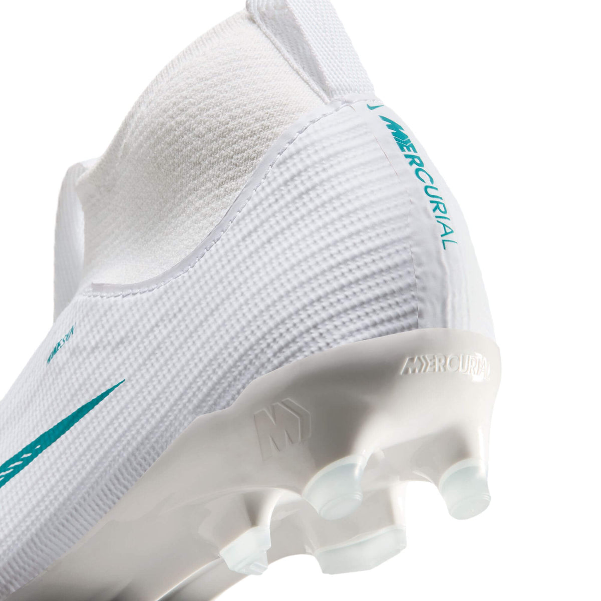 Nike Kids' Superfly 11 Academy Firm-Multi Ground Soccer Cleats - White Pack (HO26) (Detail 3)