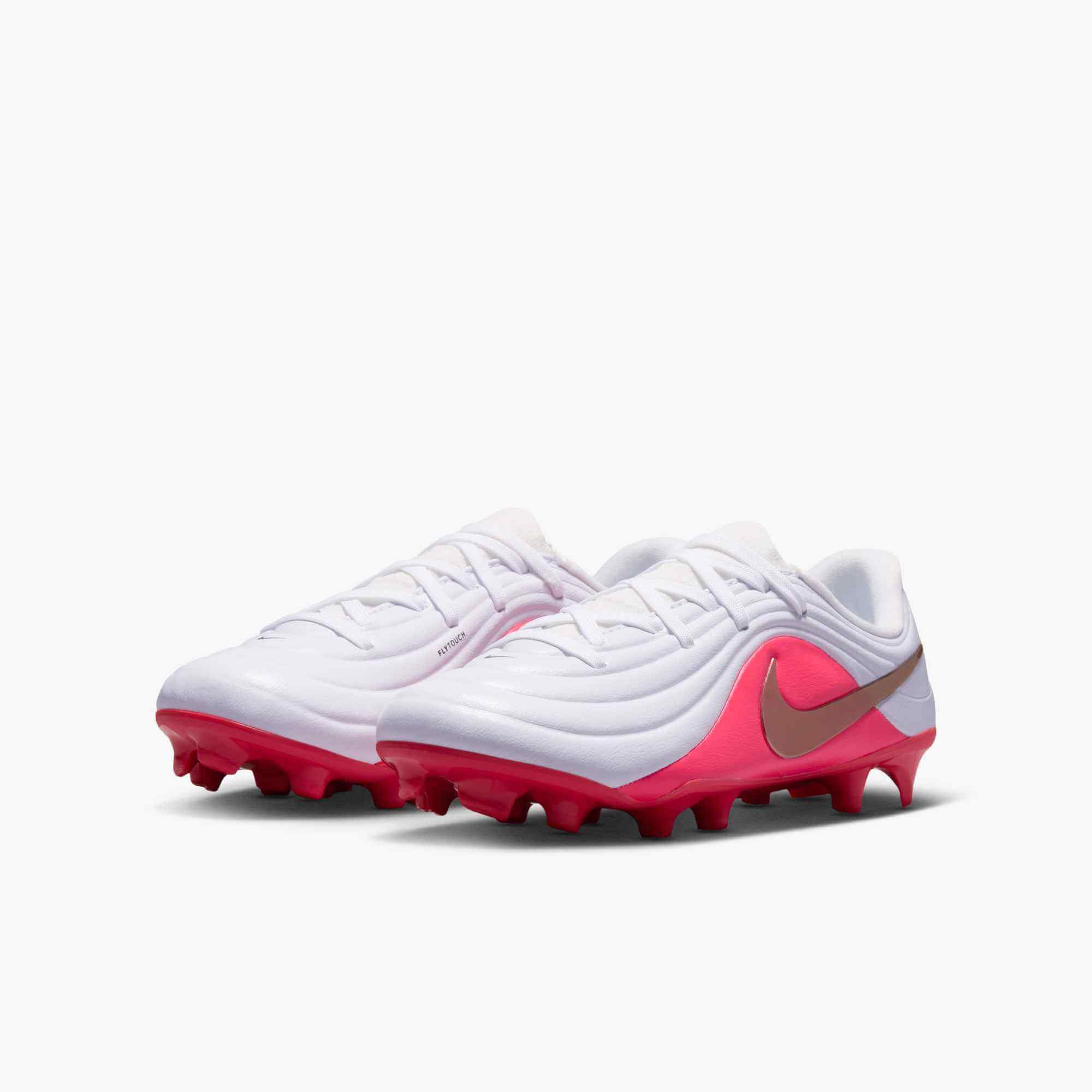 Nike Kids' Tiempo Maestro Academy Firm/Multi Ground Soccer Cleats - Break 'Em Pack (FA26) (Pair - Lateral)