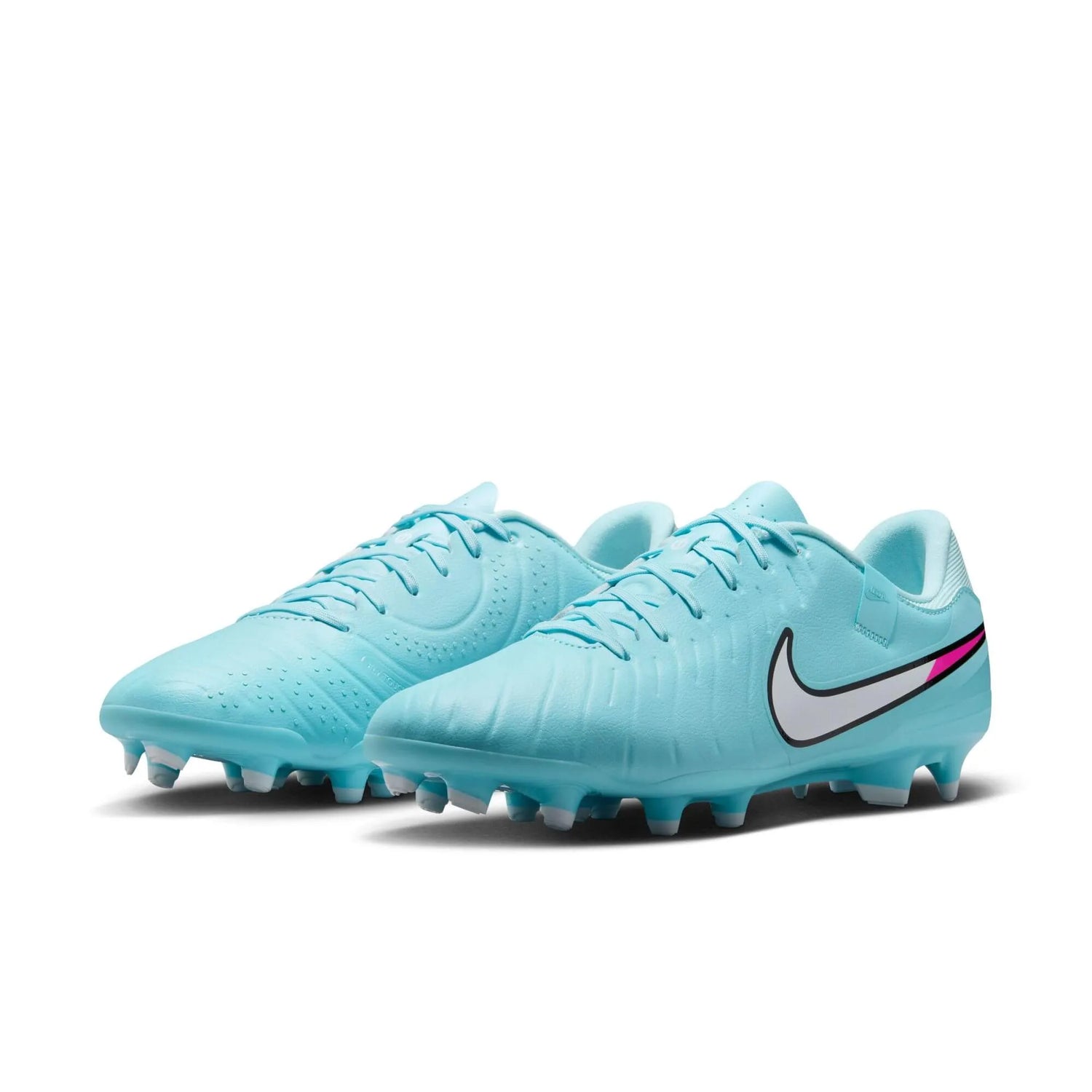 Nike Legend 10 Academy Firm-Multi Ground Soccer Cleats - Prism Pack (SU25) (Pair - Lateral)