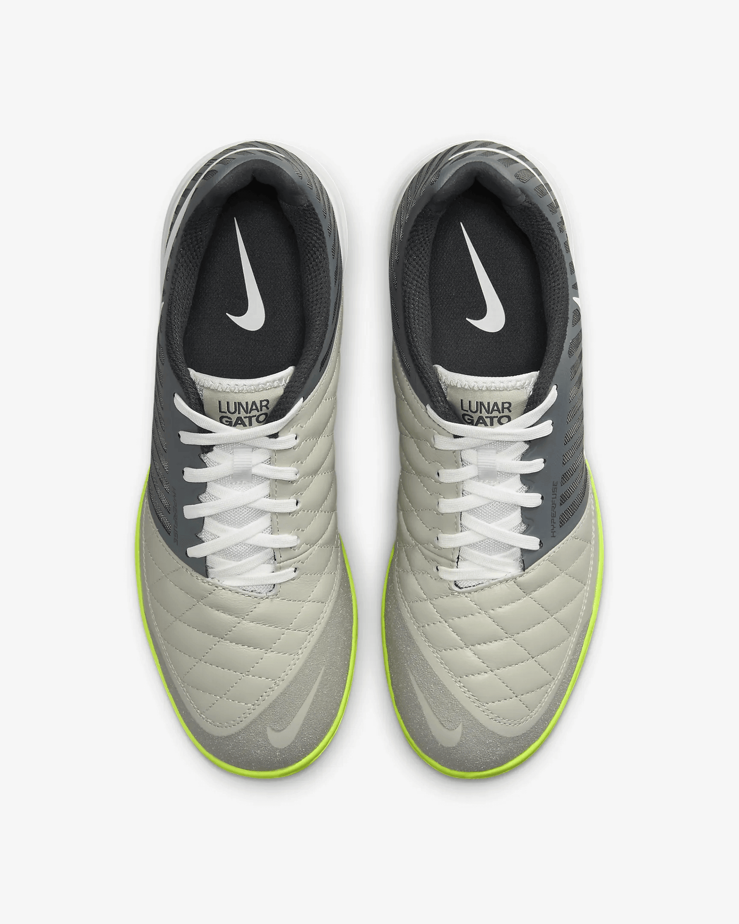 Nike Lunargato II Smoke Grey-Anthracite-Pale Grey-White (Pair - Top)