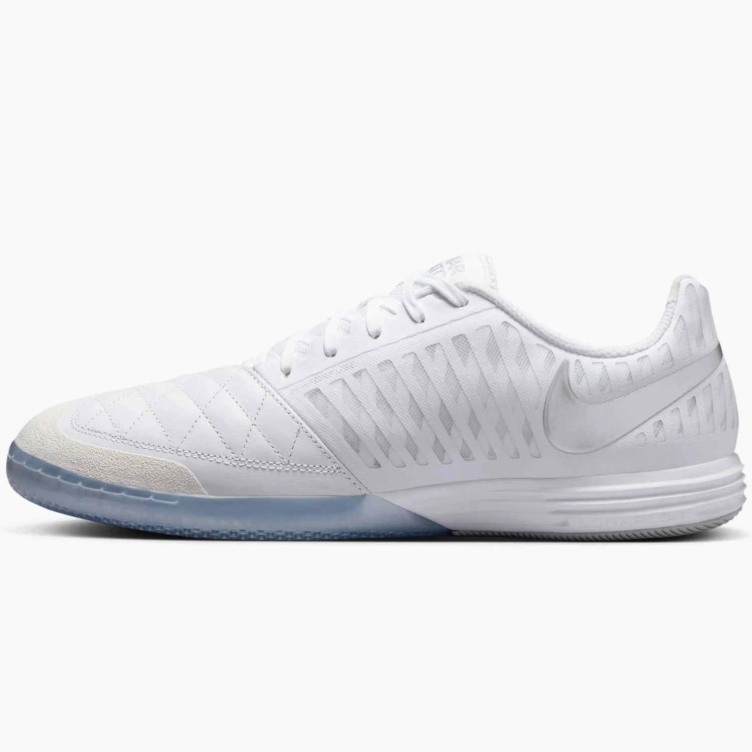 Nike Lunargato II White/Chrome (Side 1)