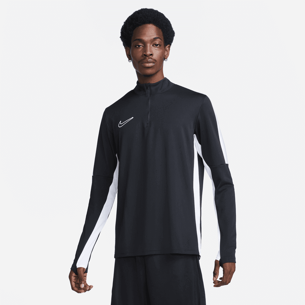 Nike Men's Academy 23 Drill Top Black (Model - Front)