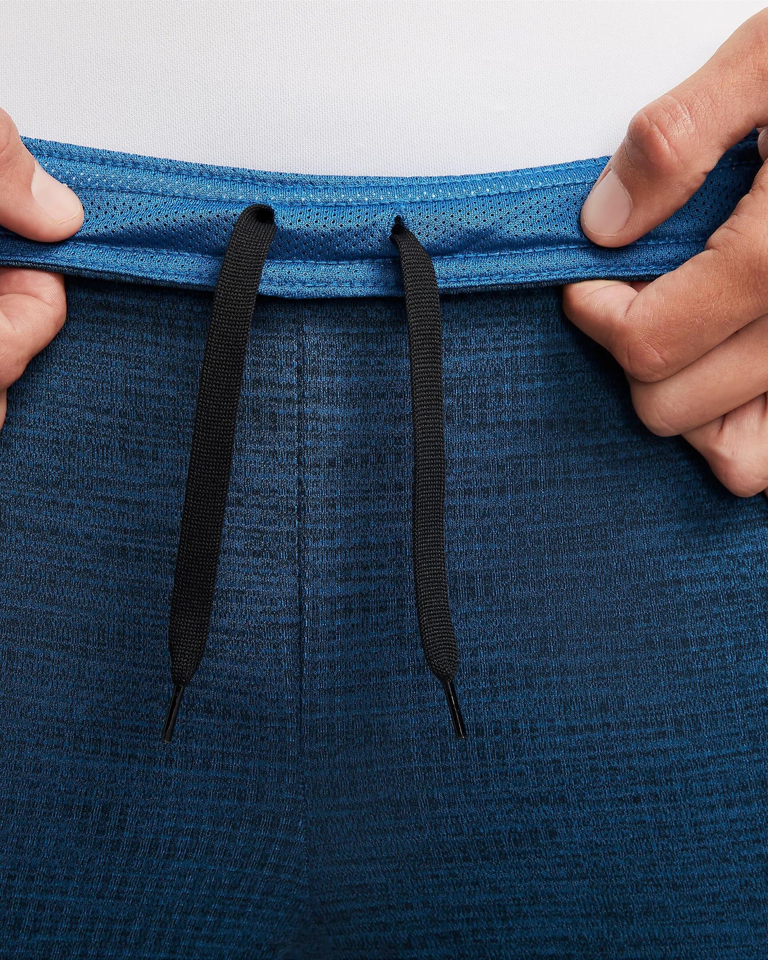 Nike Men's Academy Dri-Fit Track Pants Industrial Blue-Black (Detail 1)