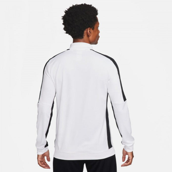 Nike Men's Dri-Fit Academy 23 Track Jacket White-Black (Model - Back)