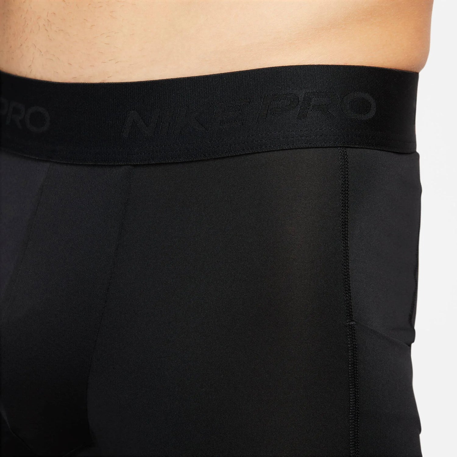 Nike Men's Pro DF Shorts Black-White (Detail 1)