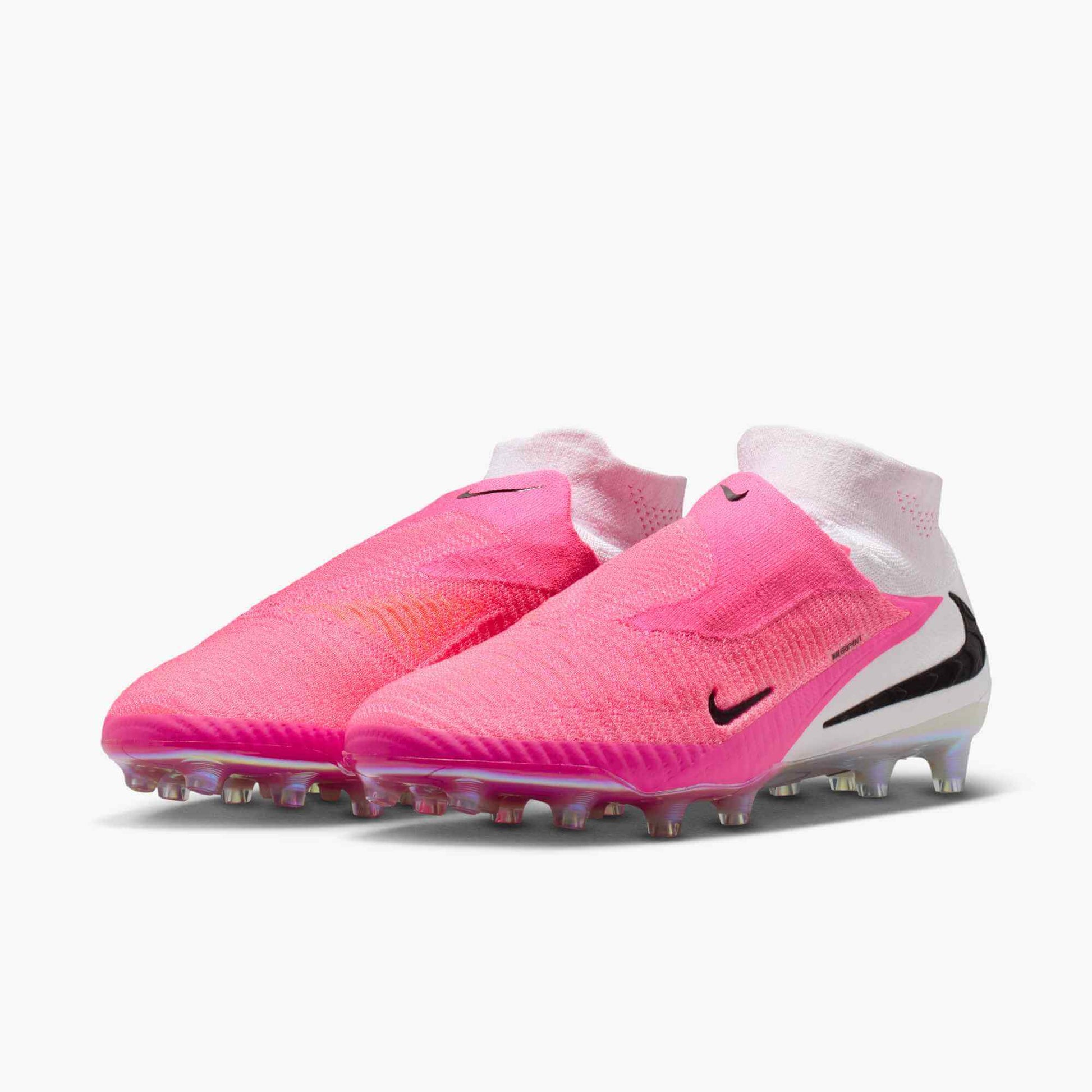 Nike Phantom 6 High Elite Artificial Grass Pro Soccer Cleats - Breakout Pack (SU26) (Pair - Lateral)