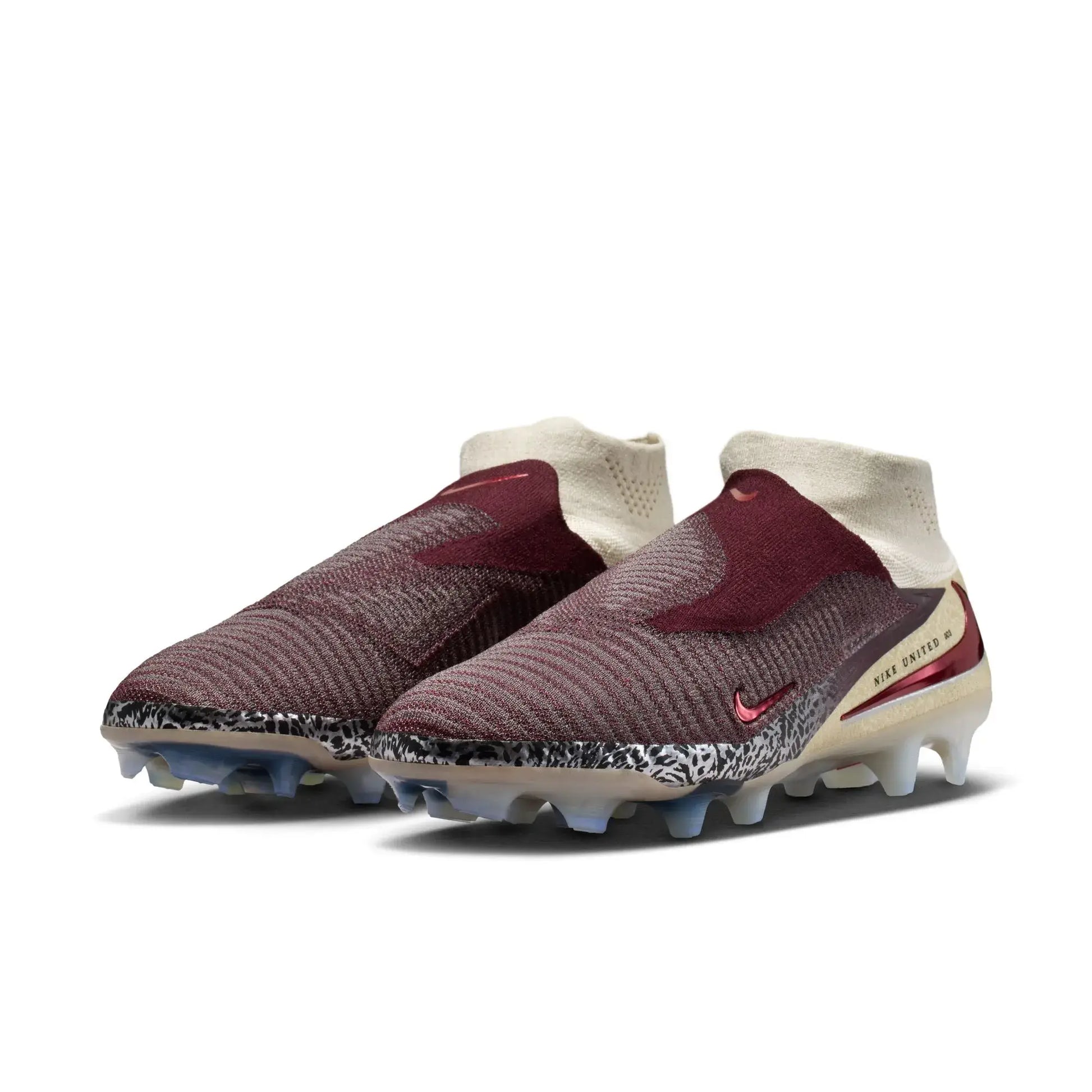 Nike Phantom 6 High Elite NU3 Firm Ground Soccer Cleats - United NU3 Pack (SU26) (Pair - Lateral)