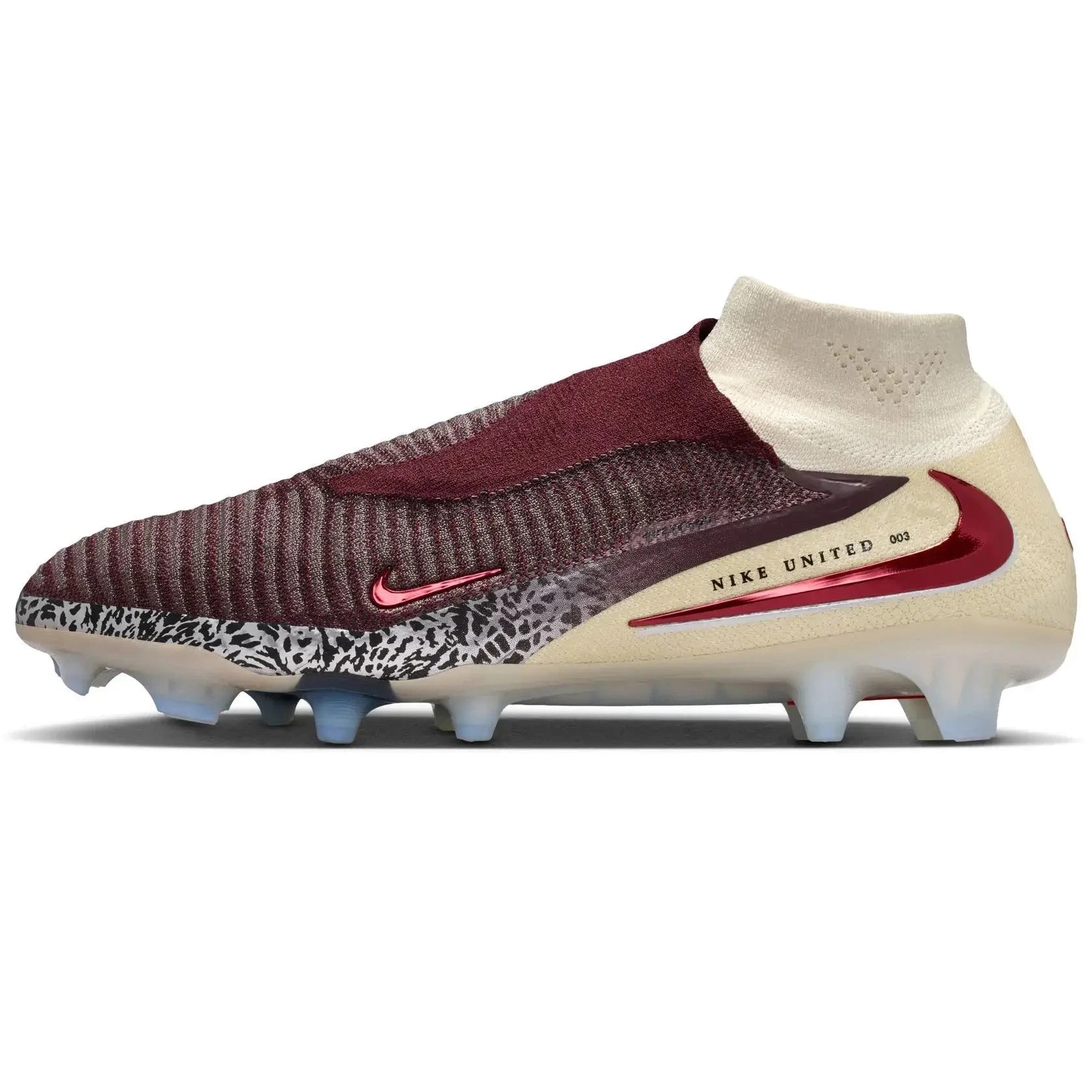 Nike Phantom 6 High Elite NU3 Firm Ground Soccer Cleats - United NU3 Pack (SU26) (Side 1)