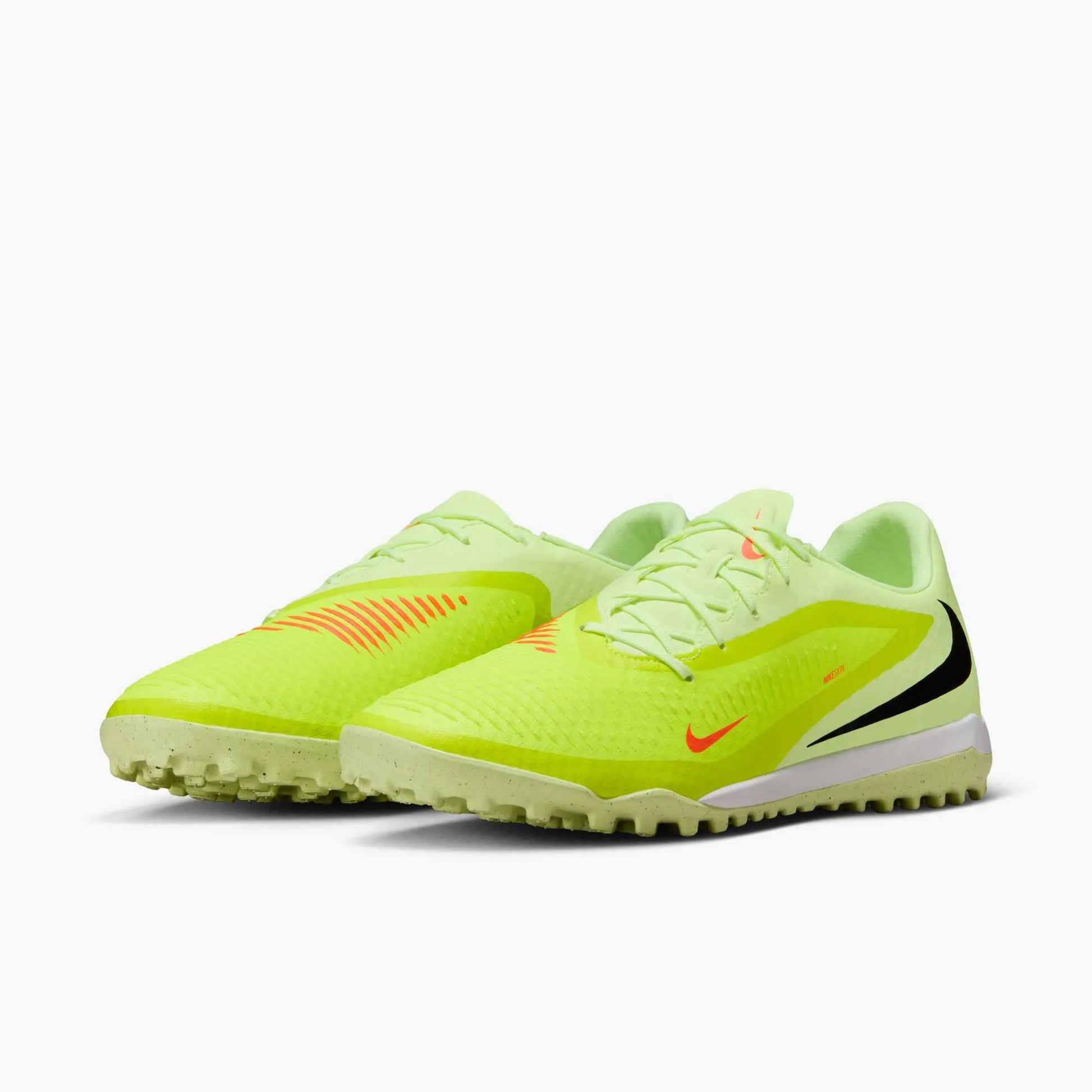 Nike Phantom 6 Low Academy Turf Soccer Shoes - Max Voltage Pack (HO25) (Pair - Lateral)