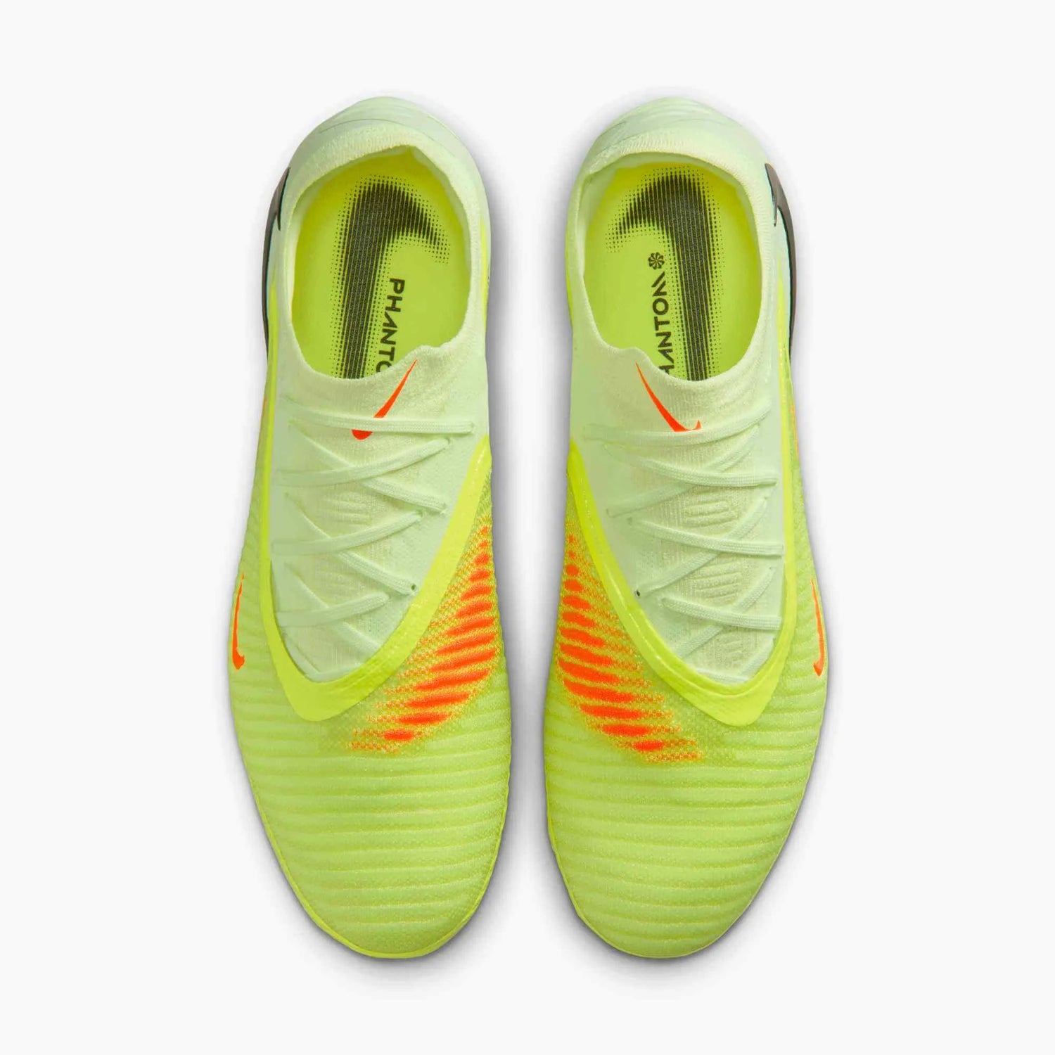 Nike Phantom 6 Low Elite Firm Ground Soccer Cleats - Max Voltage Pack (HO25) (Pair - Top)