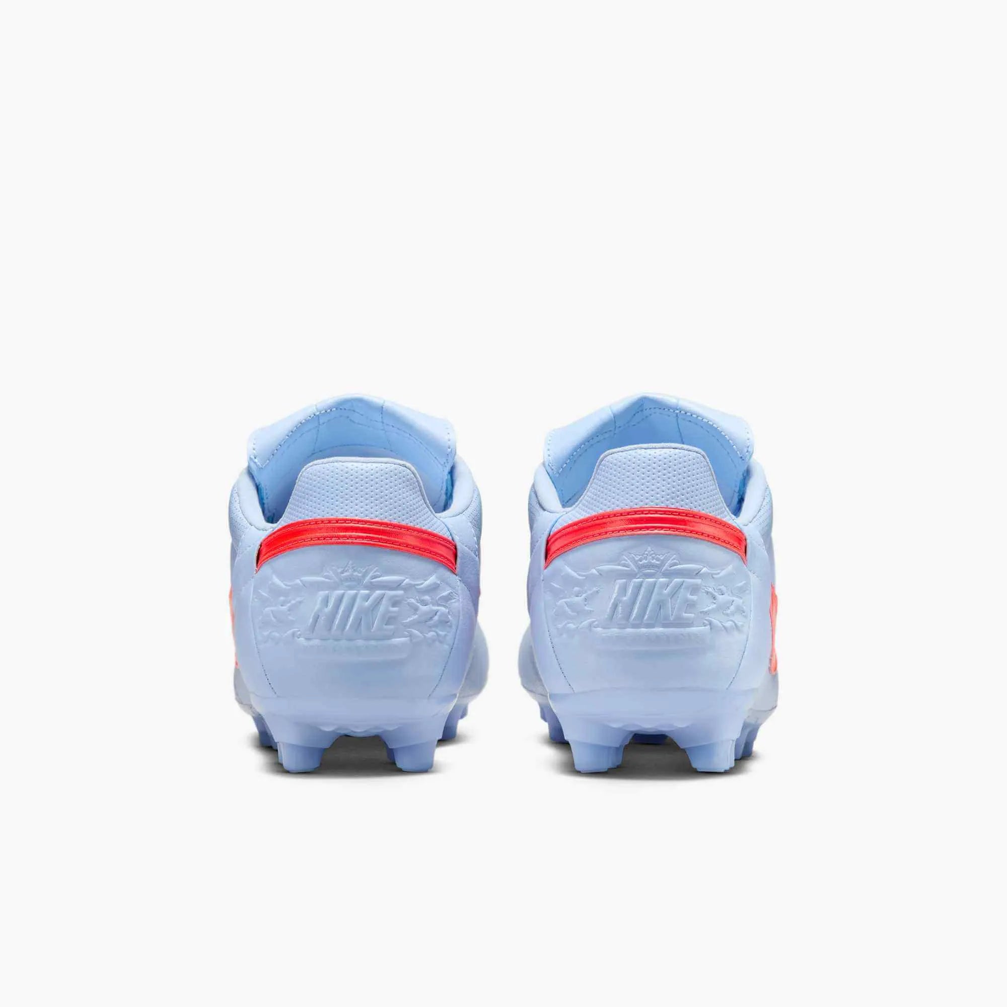 Nike Premier III Firm Ground Soccer Cleats Royal Tint/Bright Crimson (Pair - Back)