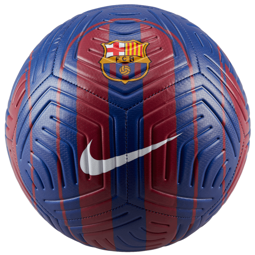 Nike SU23 FC Barcelona Strike Ball - Royal Blue-Burgundy (Front)