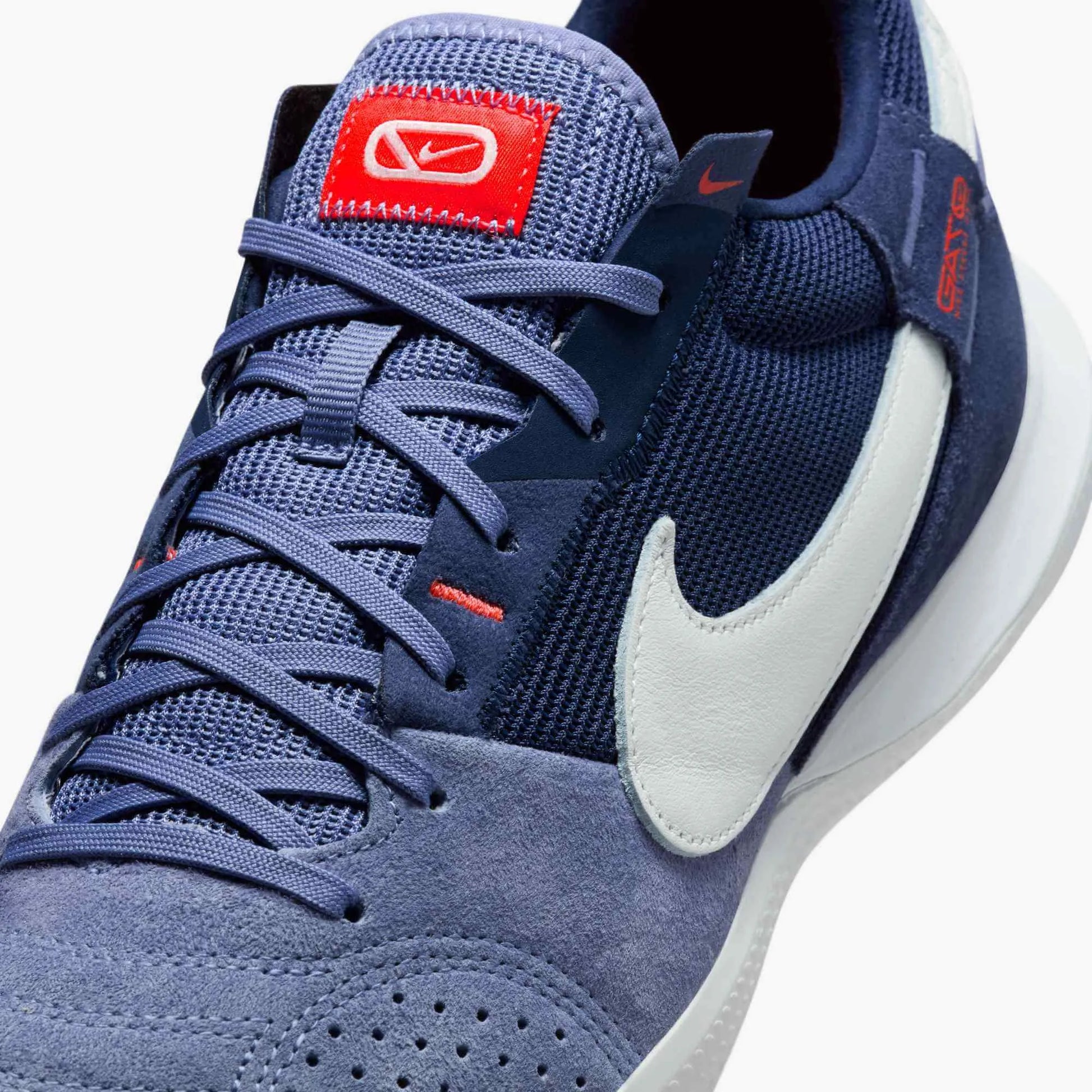 Nike Streetgato Indoor Soccer Shoes Purple Slate/Sanded Purple/Summit White (FA25) (Detail 1)