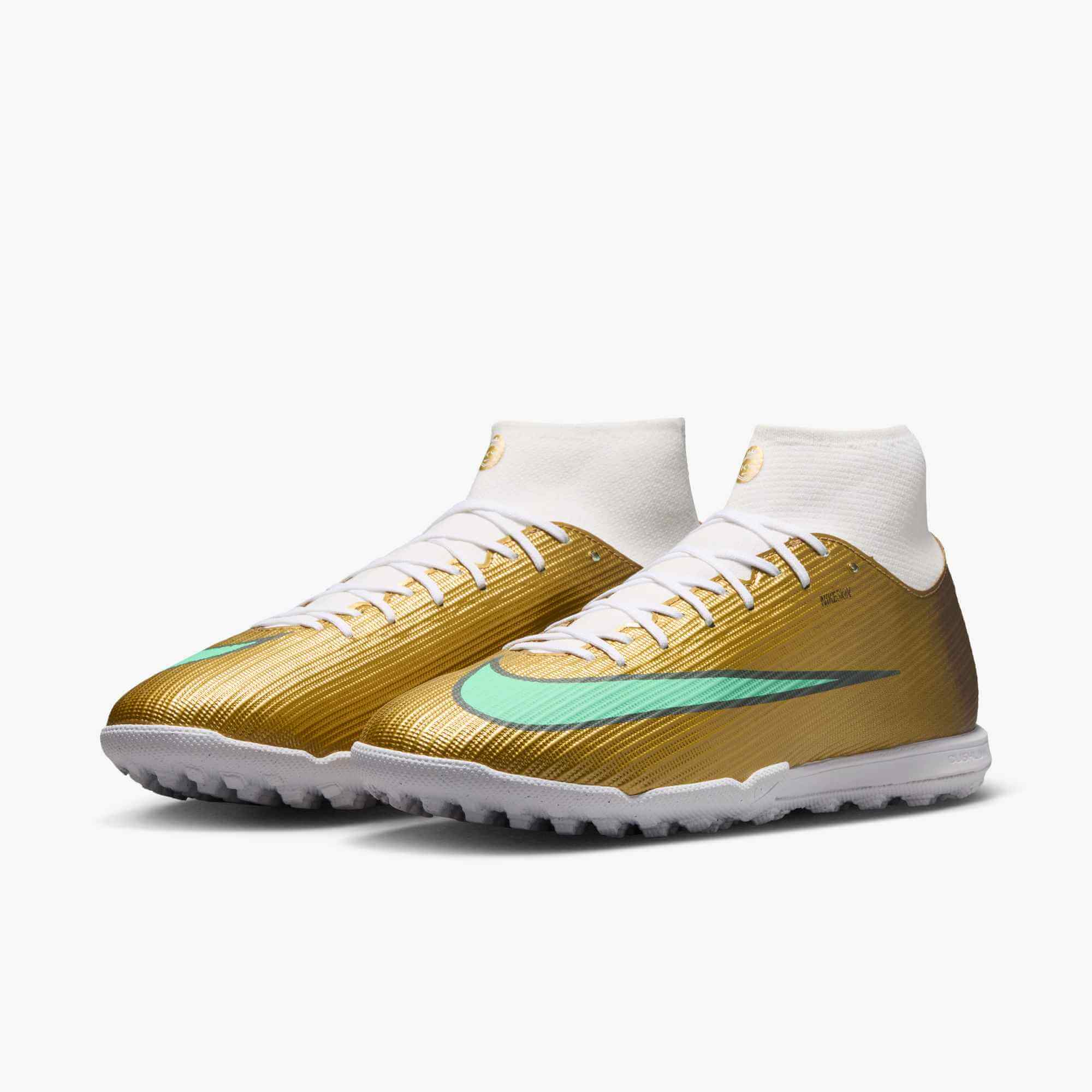 Nike Superfly 11 Academy KM Turf Soccer Shoes - Mbappe PE (FA26) (Pair - Lateral)