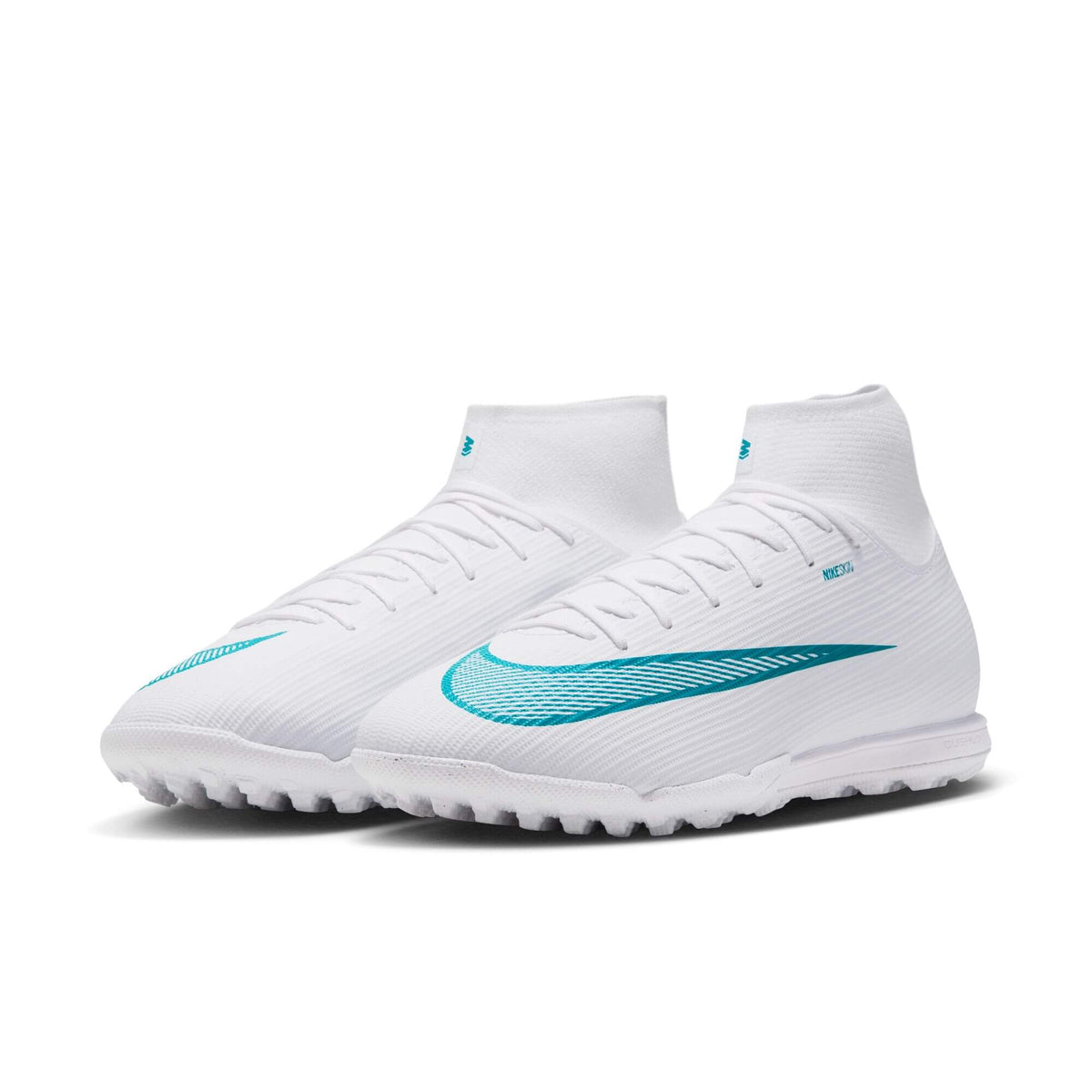Nike Superfly 11 Academy Turf Soccer Shoes - White Pack (HO26) (Pair - Lateral)