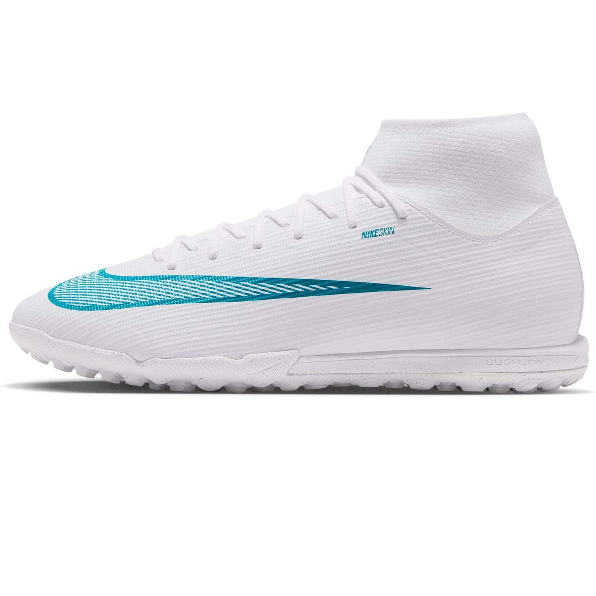 Nike Superfly 11 Academy Turf Soccer Shoes - White Pack (HO26) (Side 1)