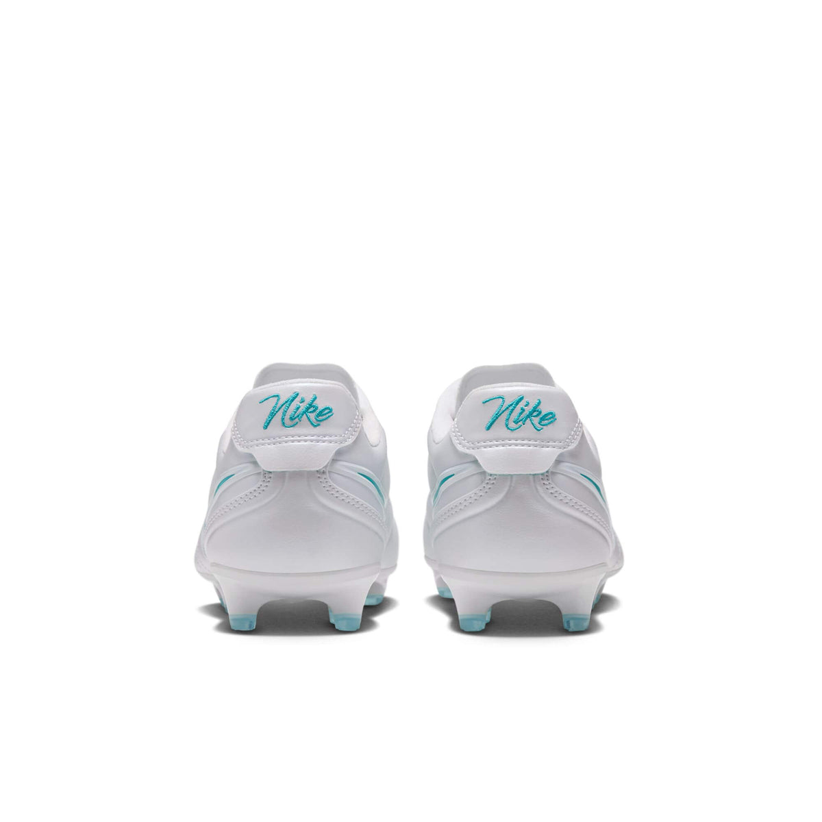 Nike Tiempo Ligera Pro Firm Ground Soccer Cleats - White Pack (FA26) (Pair - Back)