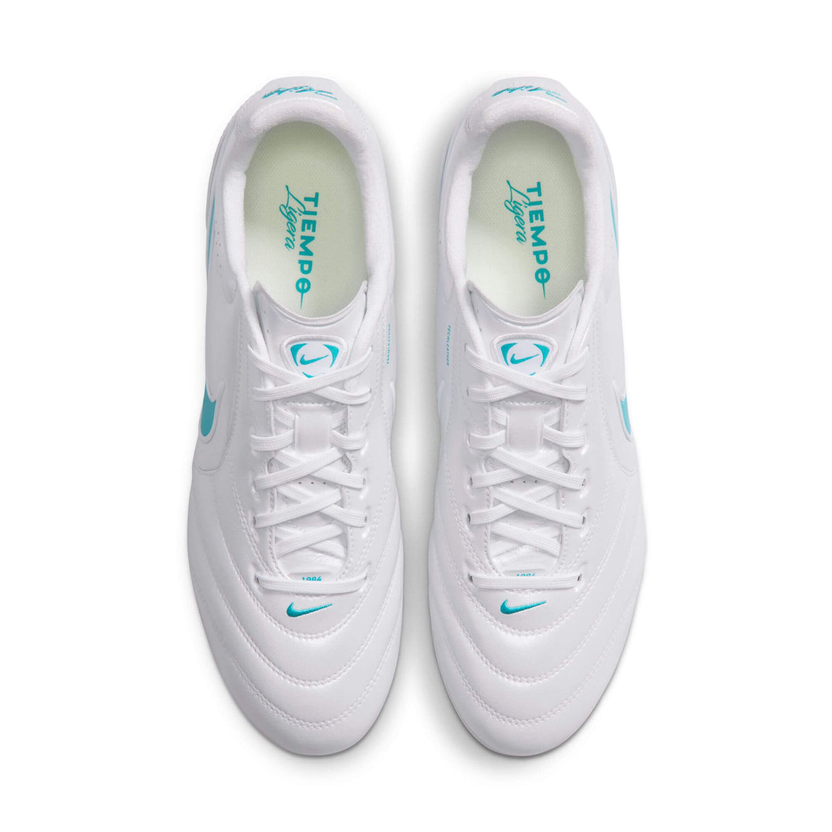 Nike Tiempo Ligera Pro Firm Ground Soccer Cleats - White Pack (FA26) (Pair - Top)