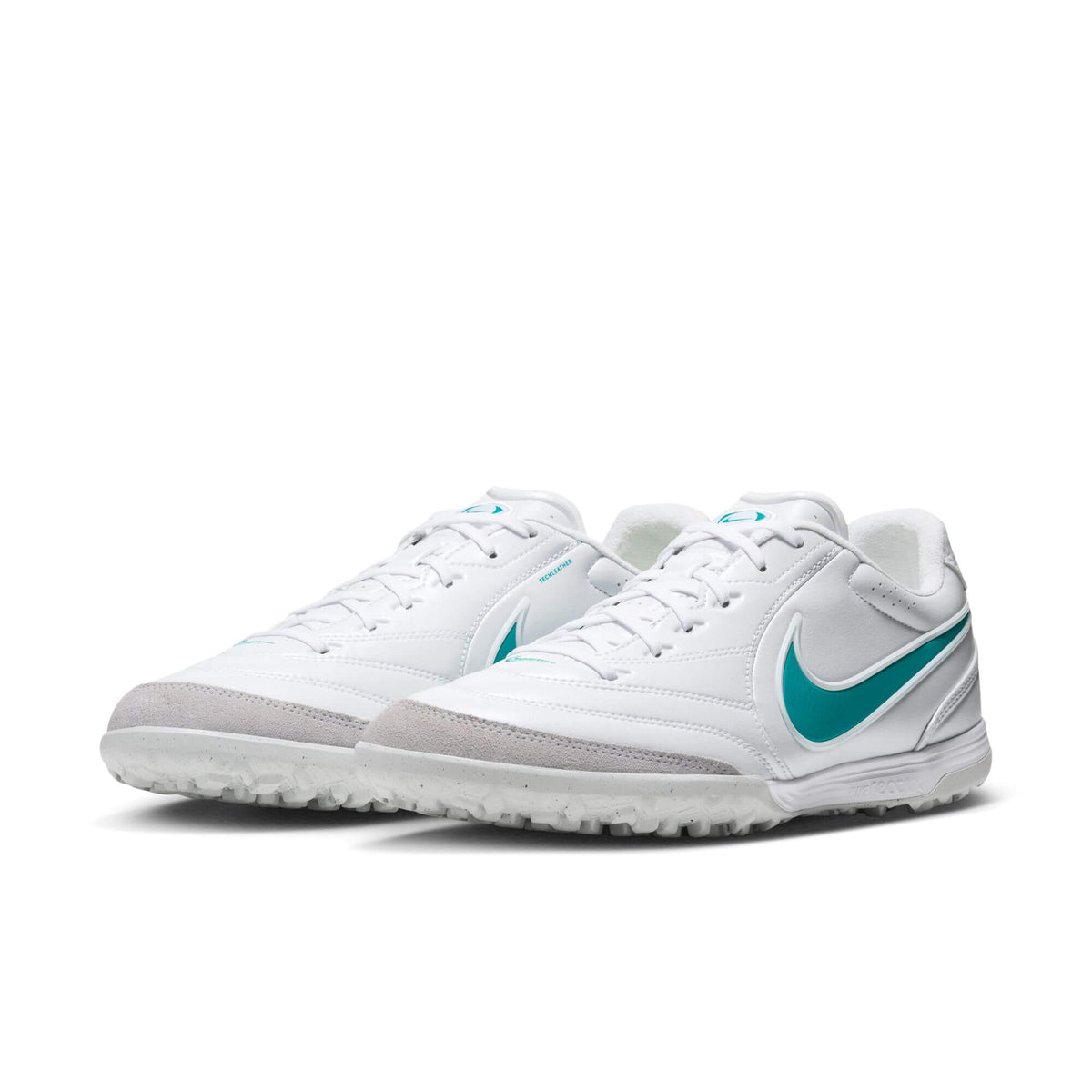 Nike Tiempo Ligera Pro Turf Soccer Shoes - White Pack (HO26) (Pair - Lateral)