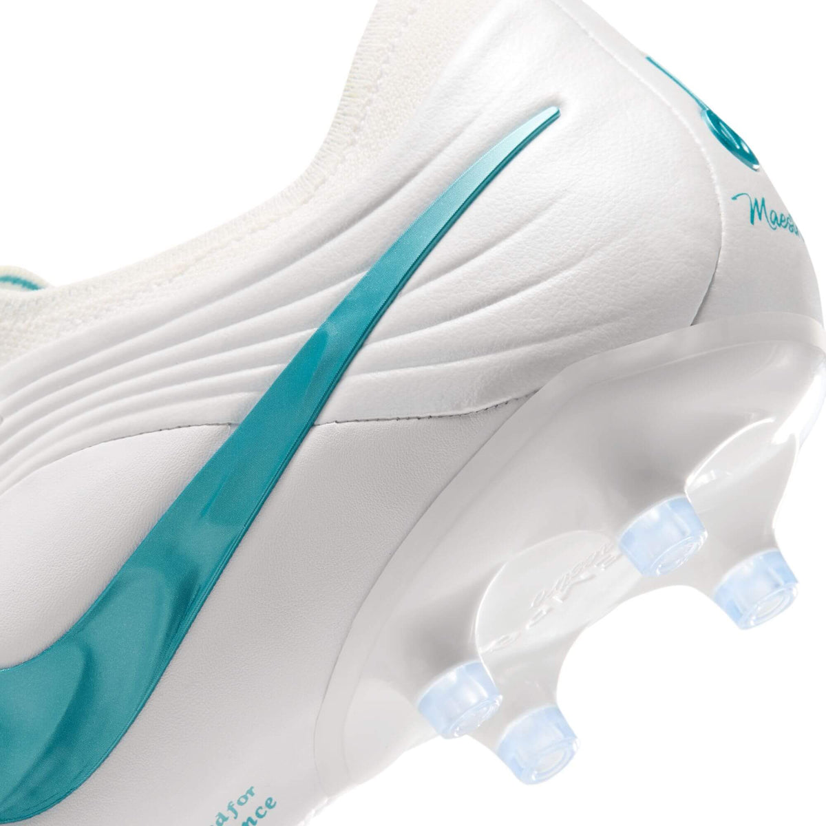 Nike Tiempo Maestro Elite Artificial Grass Pro Soccer Cleats - White Pack (HO26) (Detail 3)