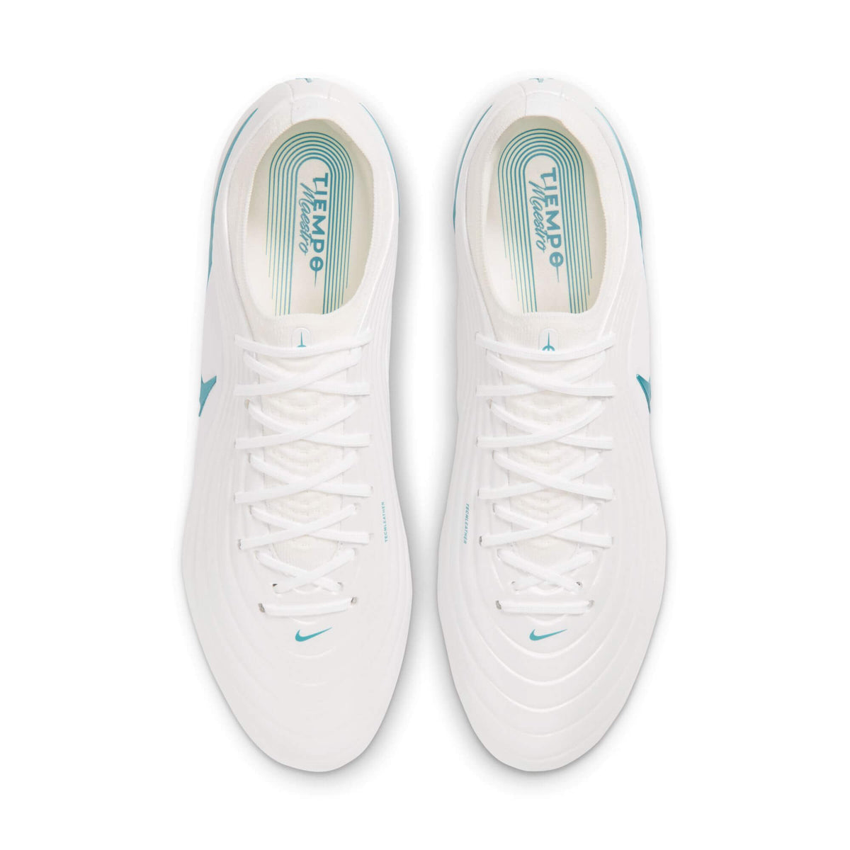 Nike Tiempo Maestro Elite Artificial Grass Pro Soccer Cleats - White Pack (HO26) (Pair - Top)