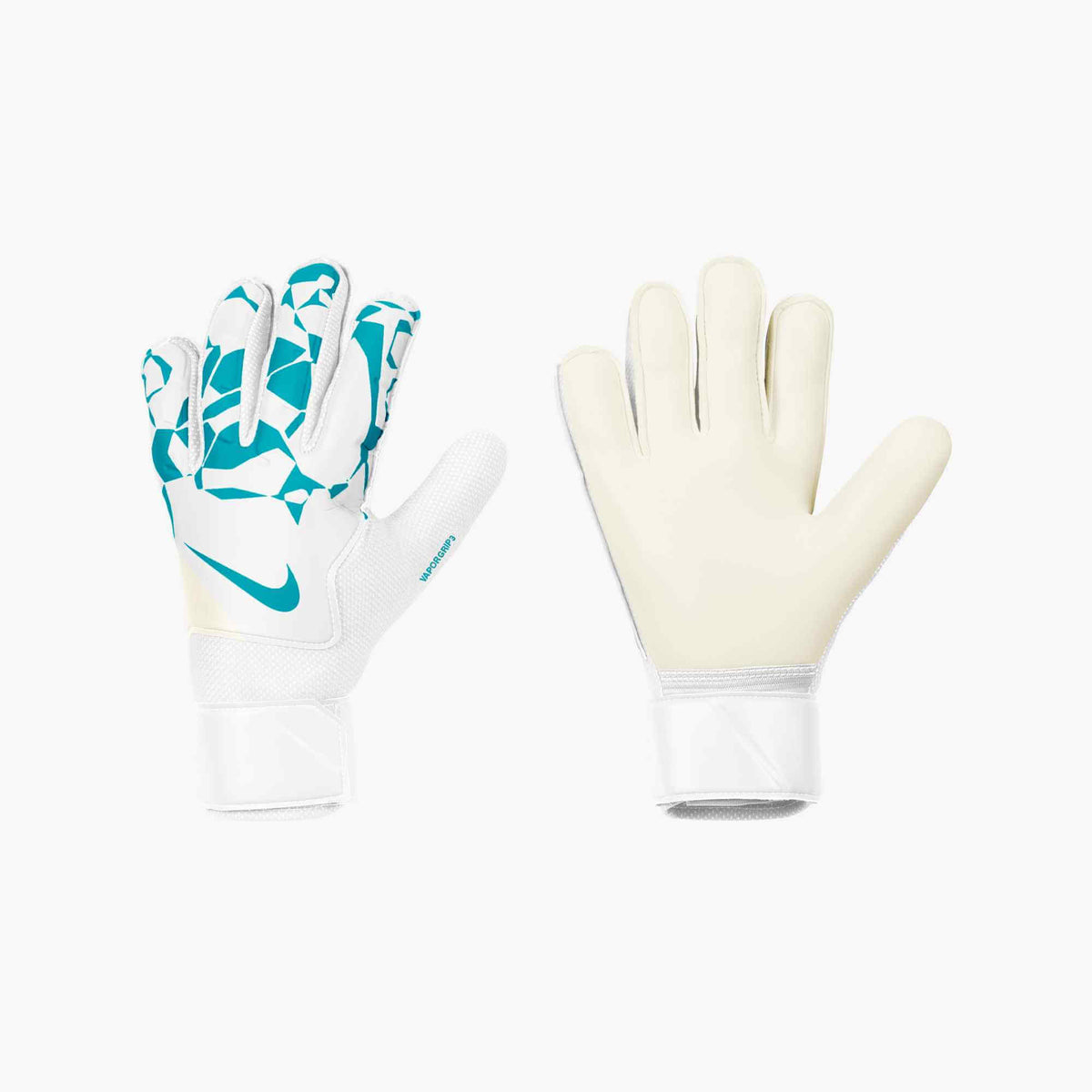 Nike Vapor Grip3 Goalkeeper Gloves White/Dusty Cactus/Dusty Cactus (Pair)
