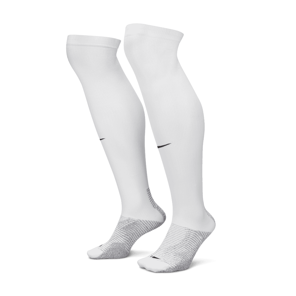 Nike Vapor Strike Socks White - Black (Pair - Lateral)