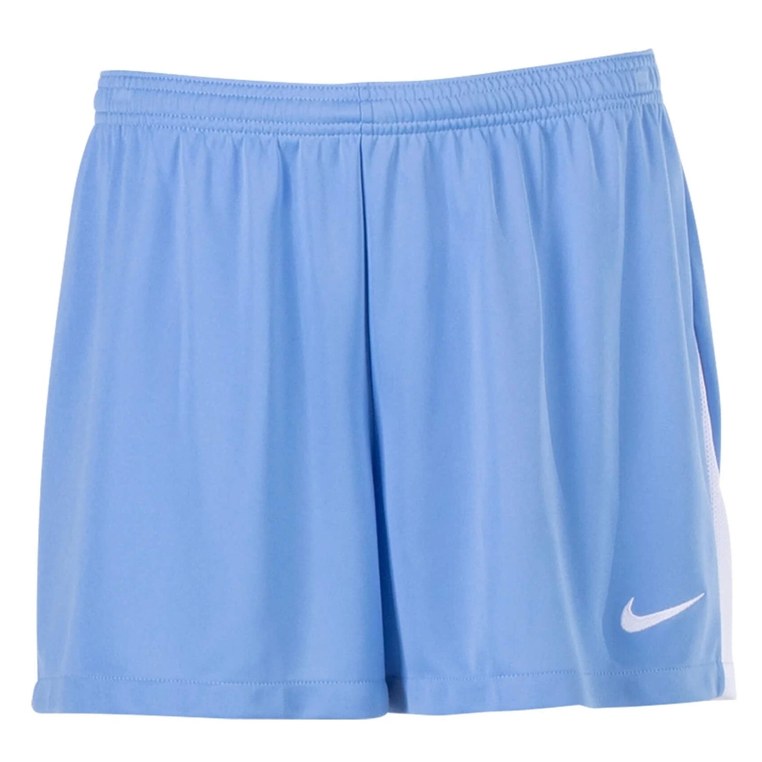 Nike Women's DF Classic II Shorts Light Blue-White (Front)