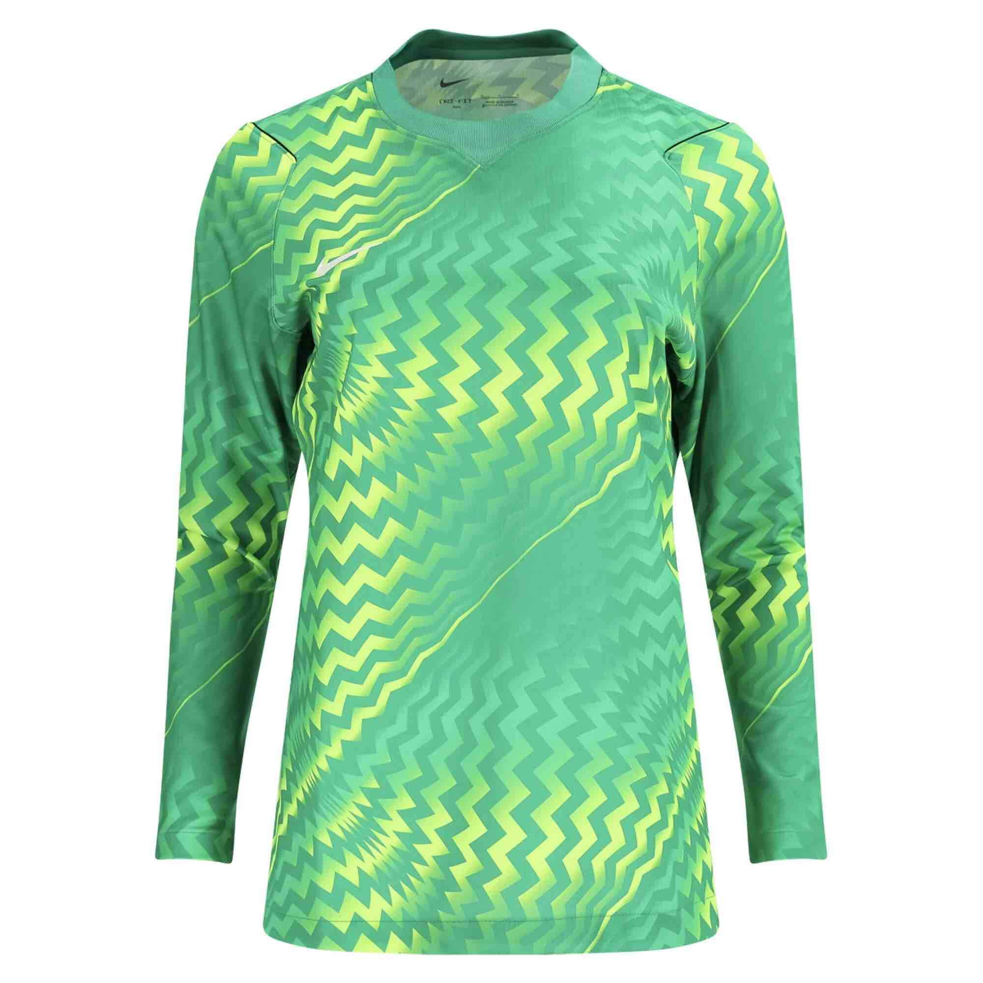 Nike Women's Gardien VI Long-Sleeve Goalkeeper Soccer Jersey Green (Front)