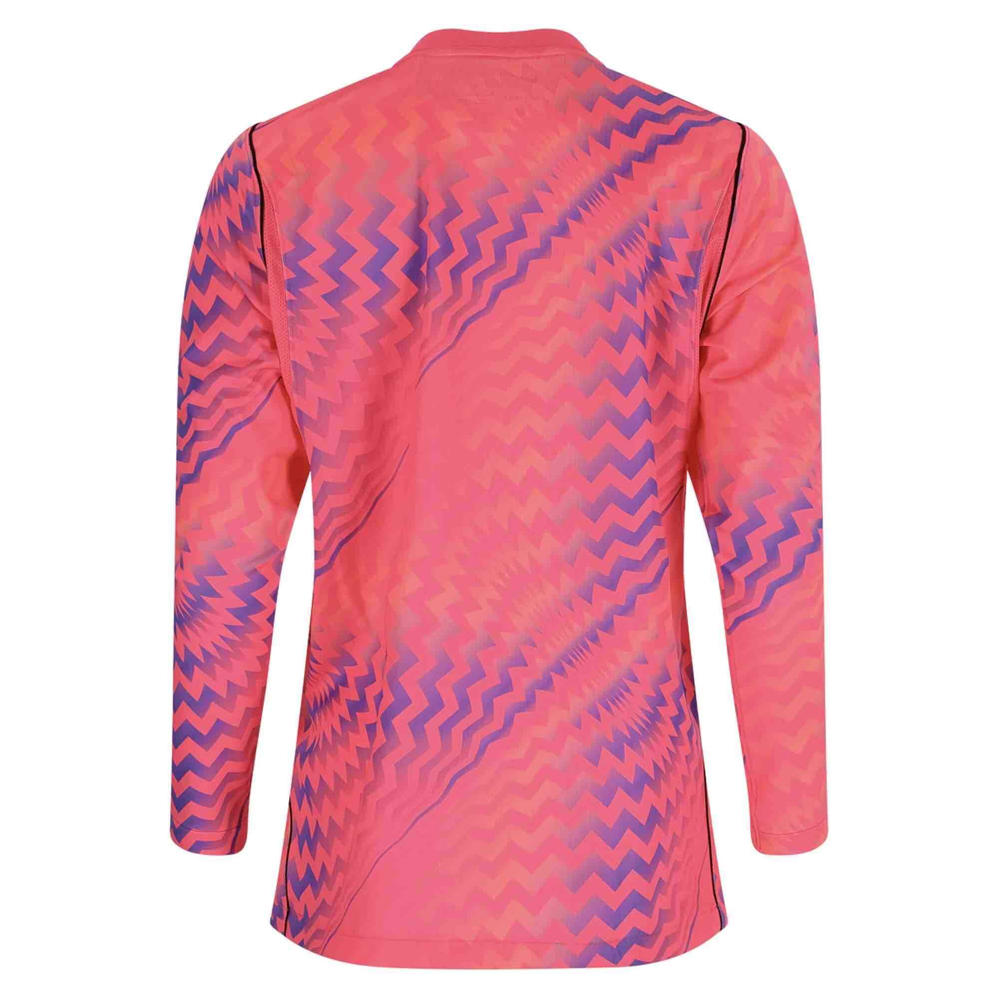 Nike Women's Gardien VI Long-Sleeve Goalkeeper Soccer Jersey Pink (Back)