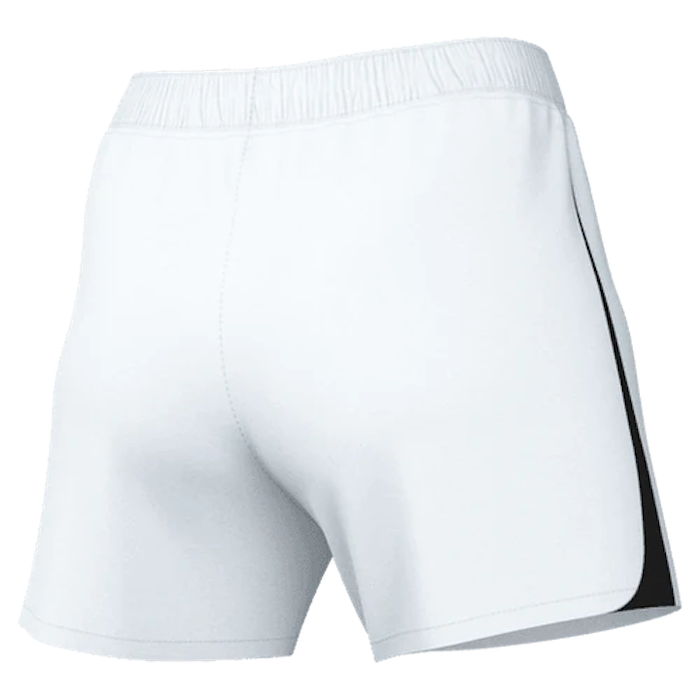 Nike Women's Knit Soccer Match Shorts White Black Black (Back)