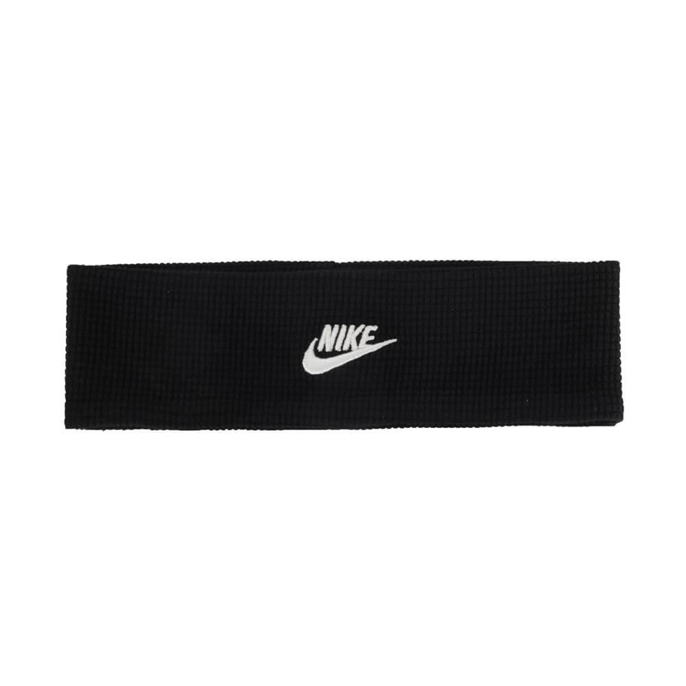 Nike Women's Waffle Headband Black-White (Front)
