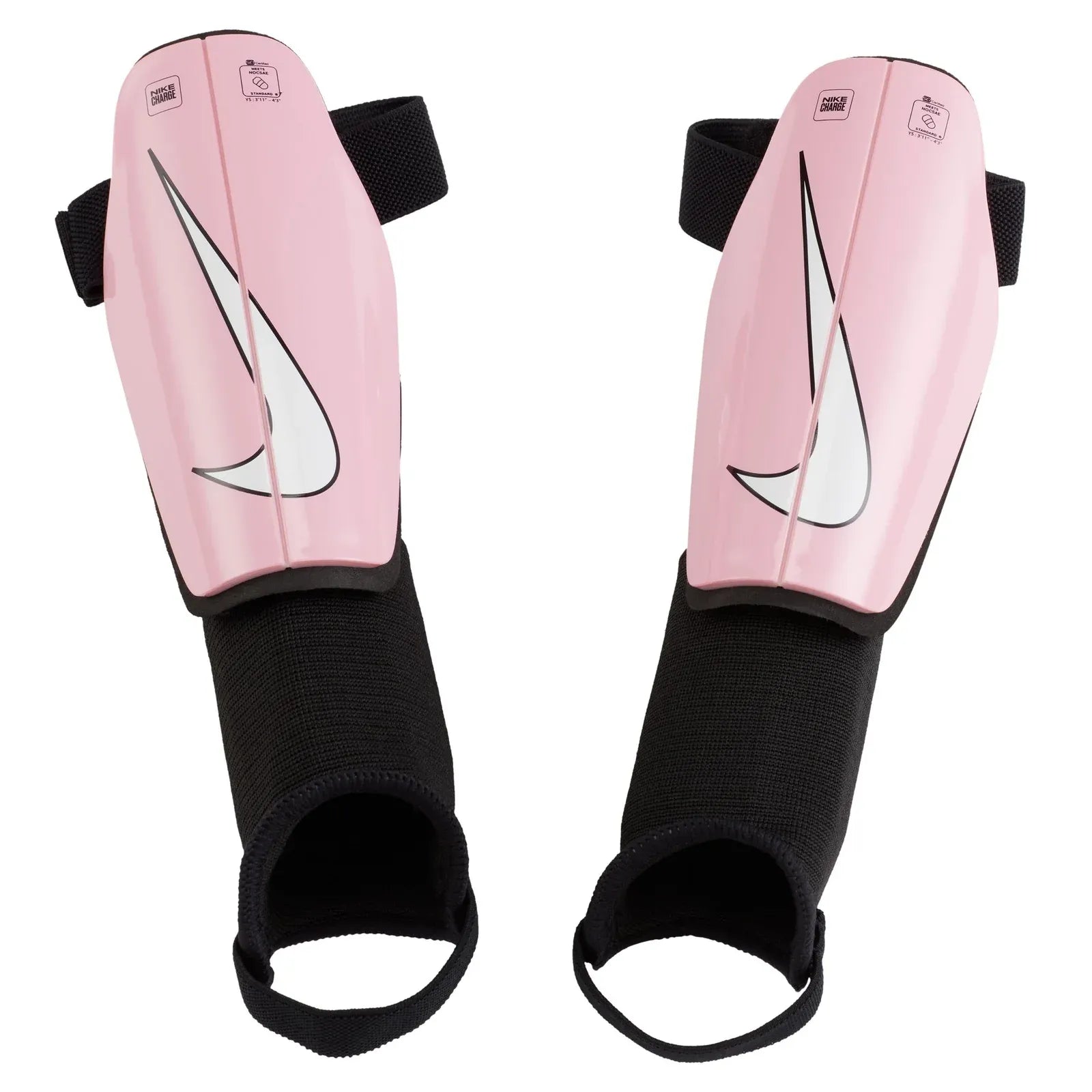 Nike Youth Charge Shinguard Light Pink/Black (Set)