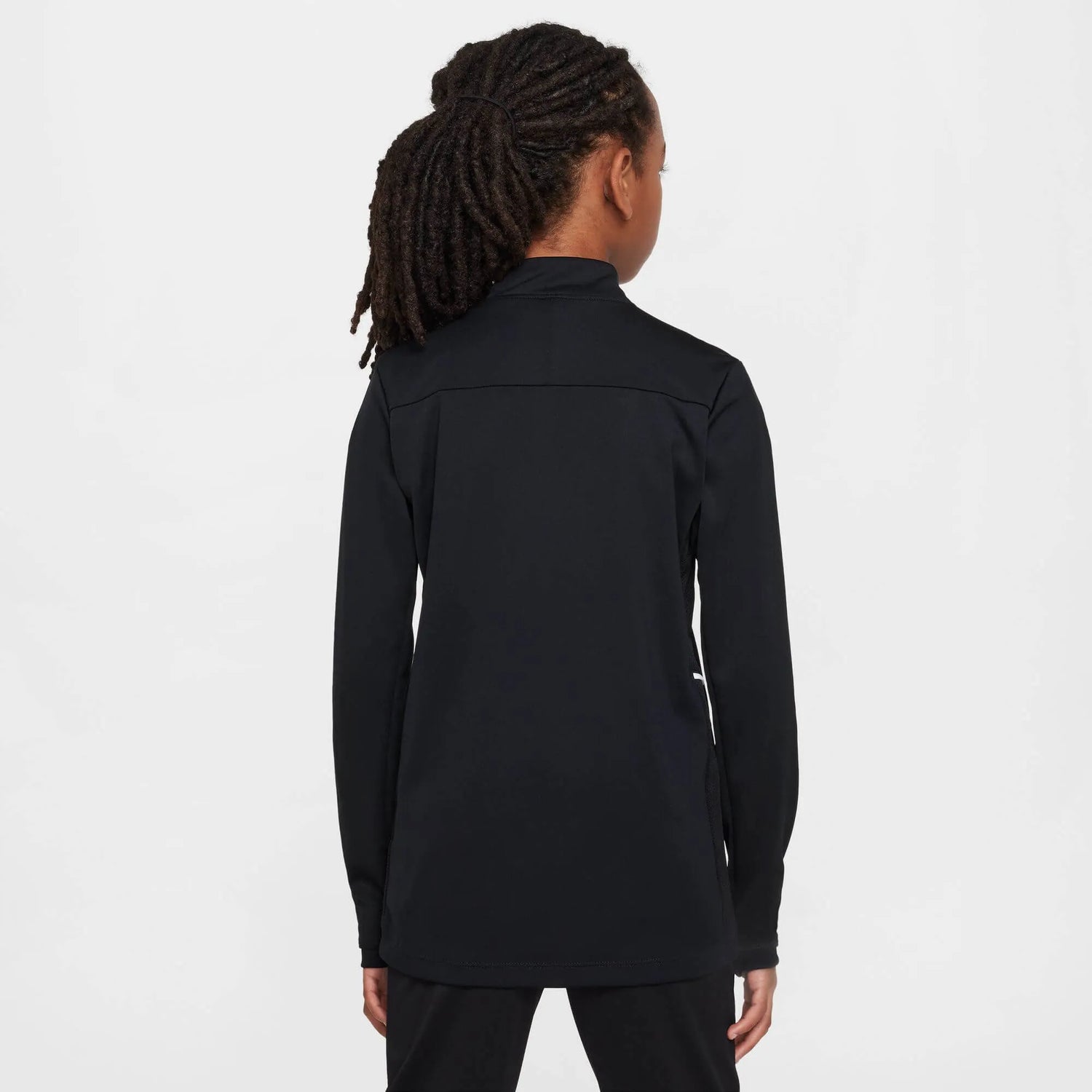 Nike Youth DF Academy 25 Drill Top Black (Model - Back)