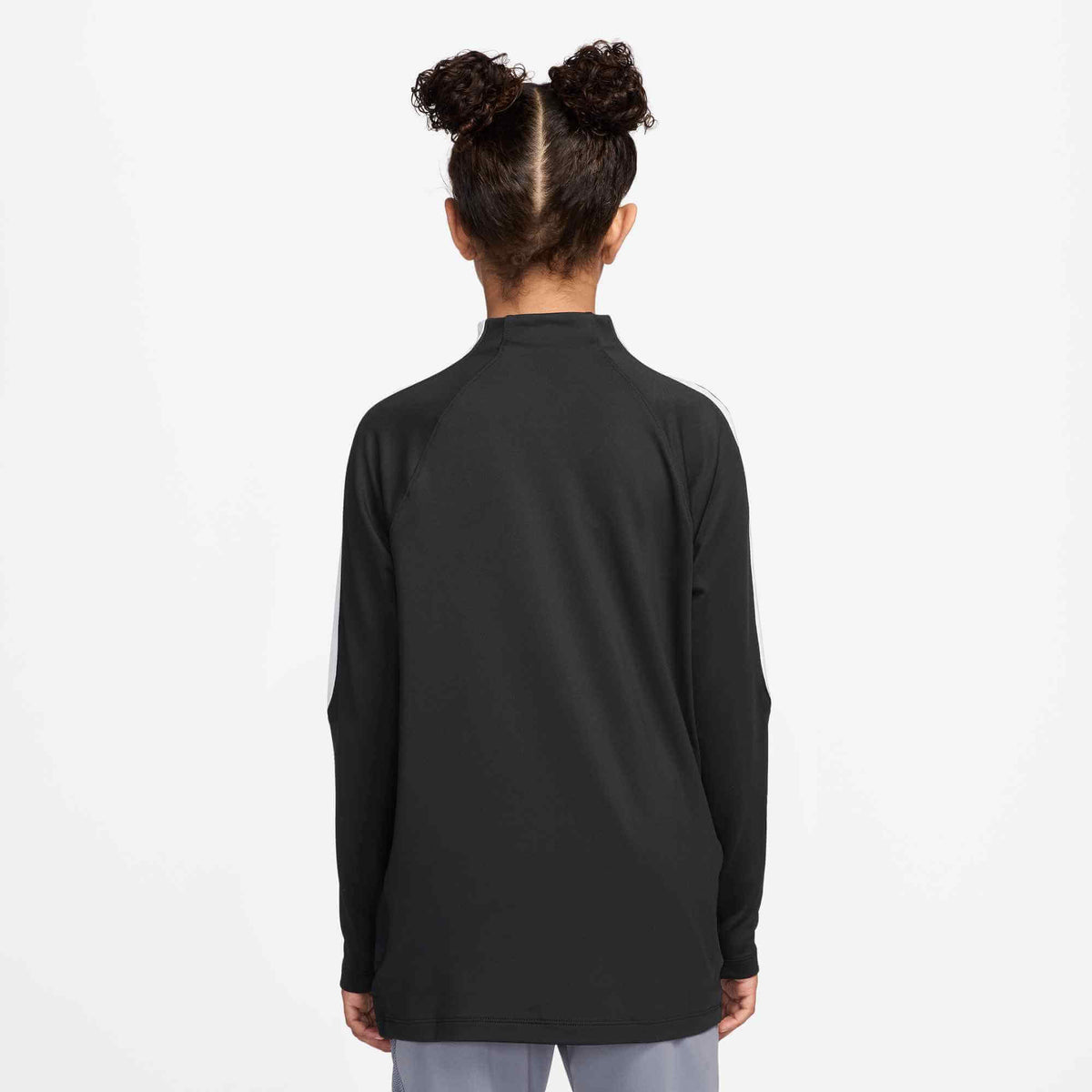 Nike Youth Knit Strike Drill Top Black/White (Model - Back)