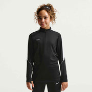 Nike Youth Knit Strike Drill Top Black/White (Model - Front)