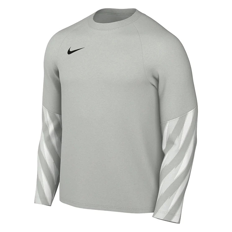 Nike Youth Park V Long-Sleeve Goalkeeper Soccer Jersey Grey (Front)