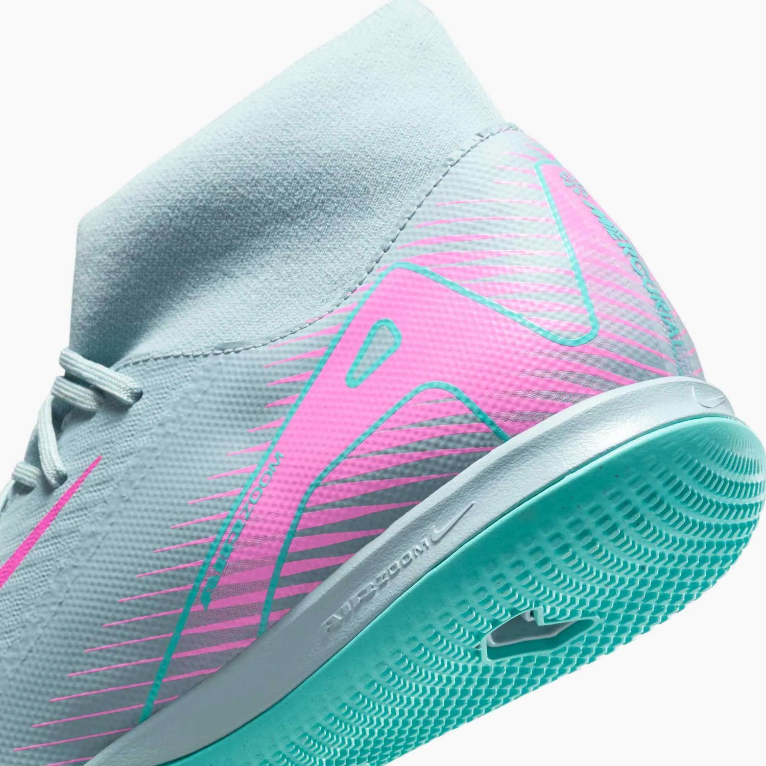Nike Zoom Superfly 10 Academy Indoor Soccer Shoes - Prism Pack (SU25) (Detail 2)