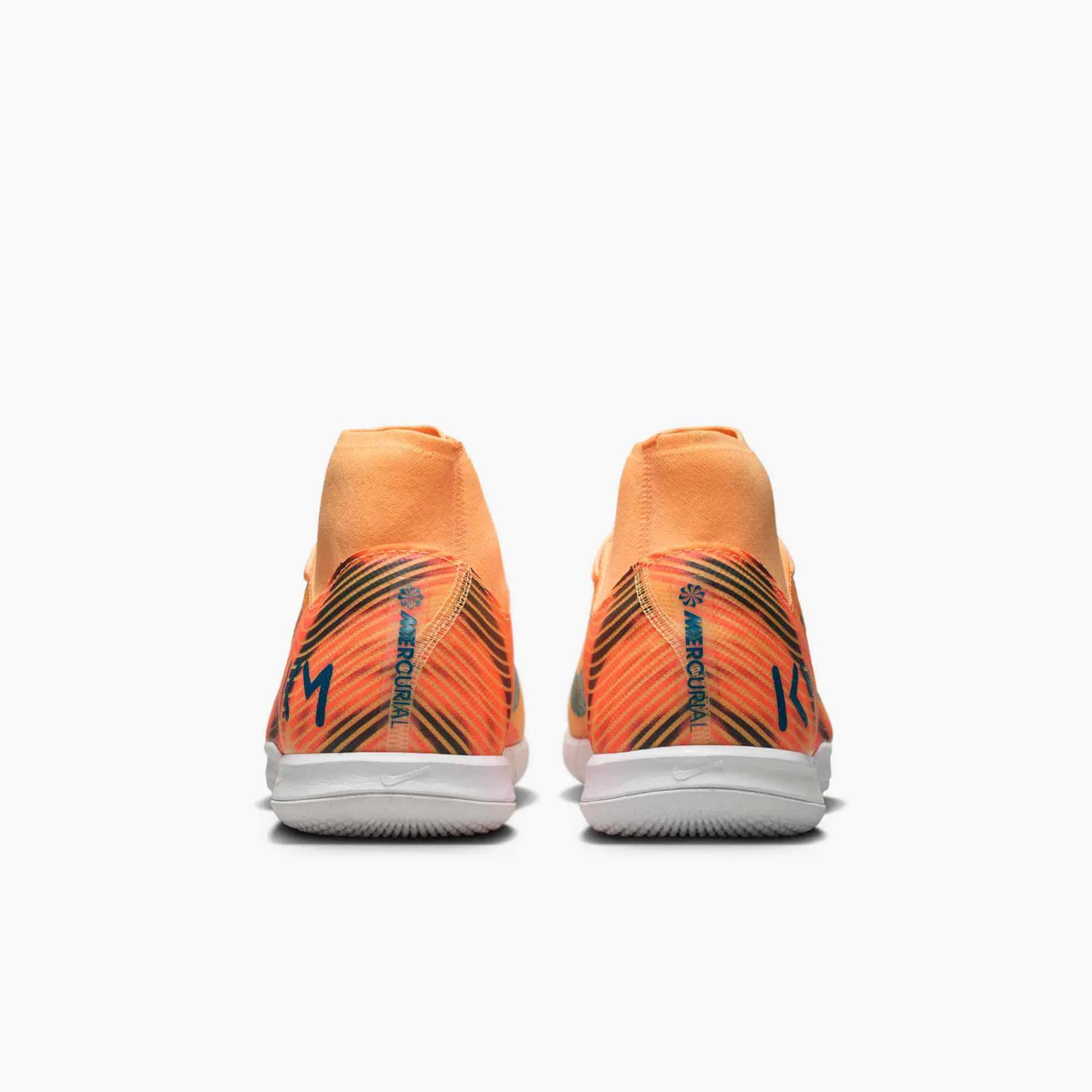 Nike Zoom Superfly 10 Academy KM Indoor Soccer Shoes - Mbappe PE (HO25) (Pair - Back)